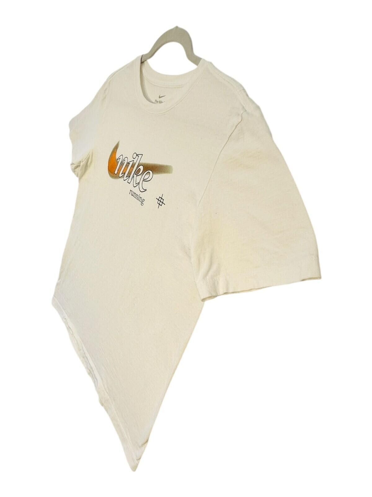 Nike Nike Running T-Shirt Men's UK Size M White Graphic Print Size US M / EU 48-50 / 2 - 5 Thumbnail
