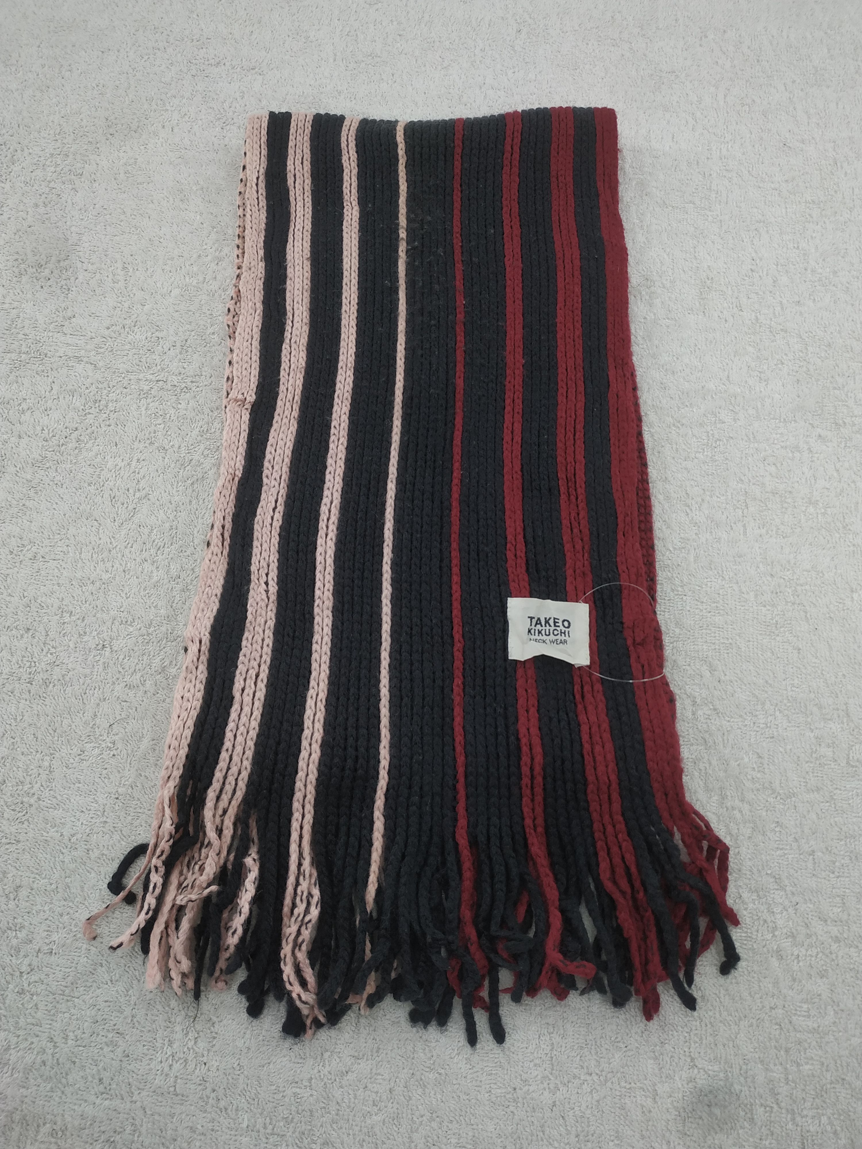 Takeo Kikuchi Vintage Takeo Kikuchi Scarf/Muffler/Neckwear MF550 Size ONE SIZE - 2 Thumbnail
