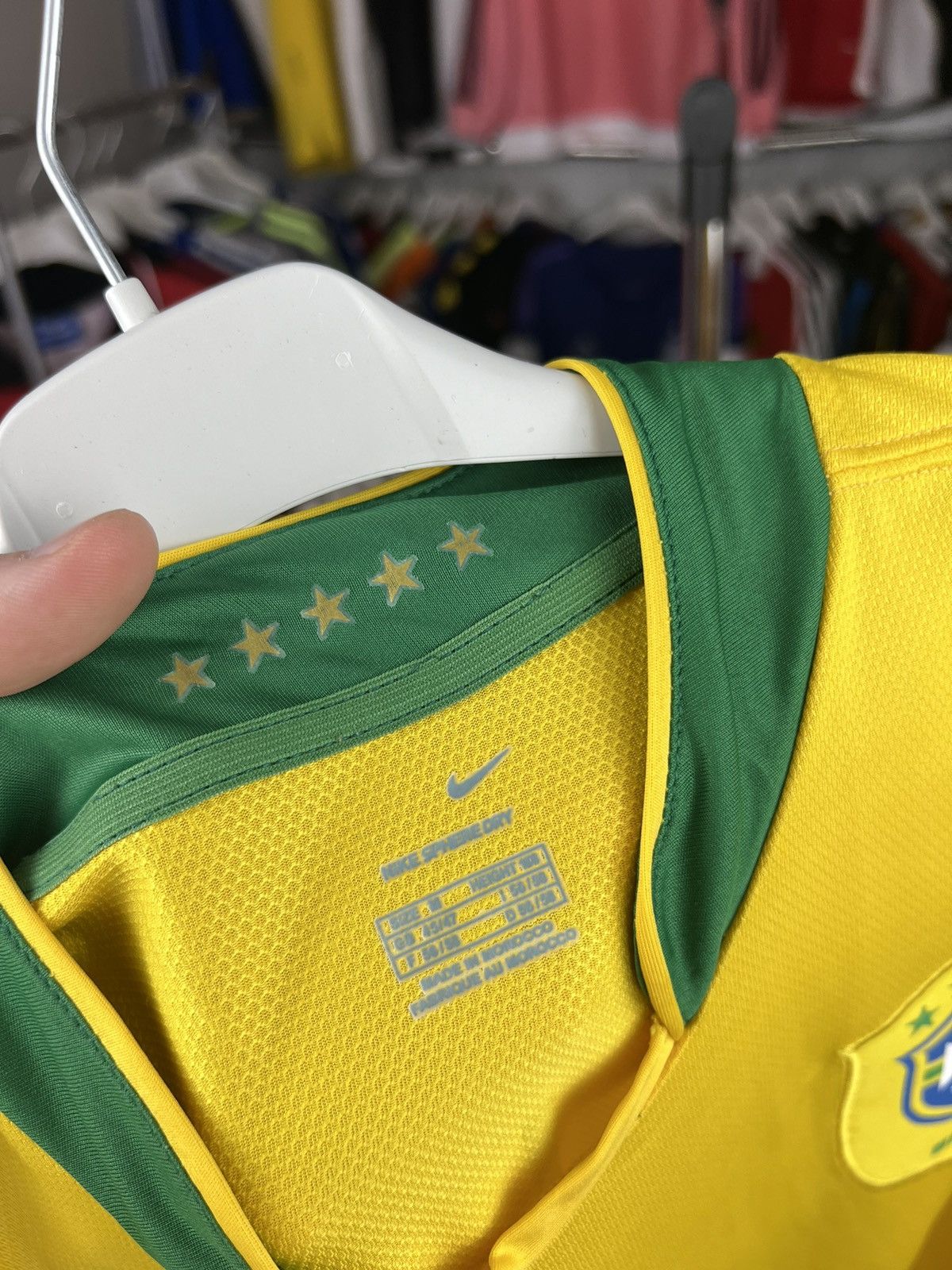 Nike Jersey Nike Brazil 2006/07 Ronaldinho #10 Size US M / EU 48-50 / 2 - 9 Thumbnail