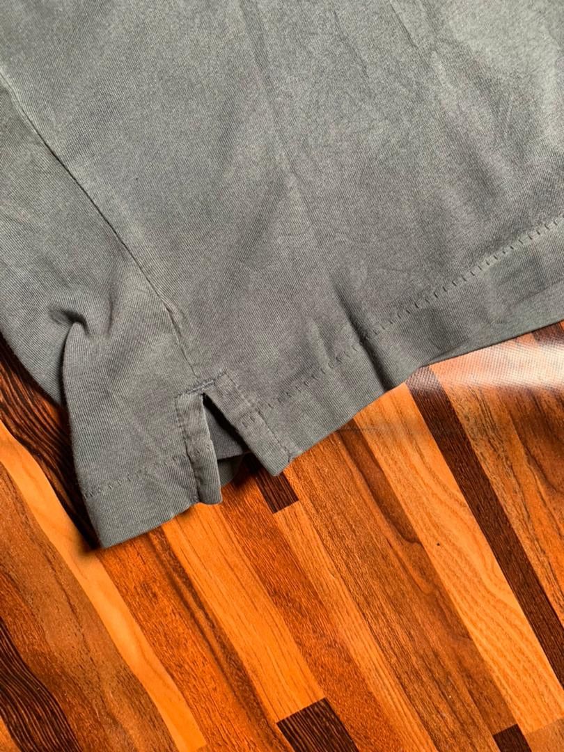 Jil Sander e31 single stitch Jil Sander J+ Essential Dark Grey Tee Size US L / EU 52-54 / 3 - 3 Thumbnail