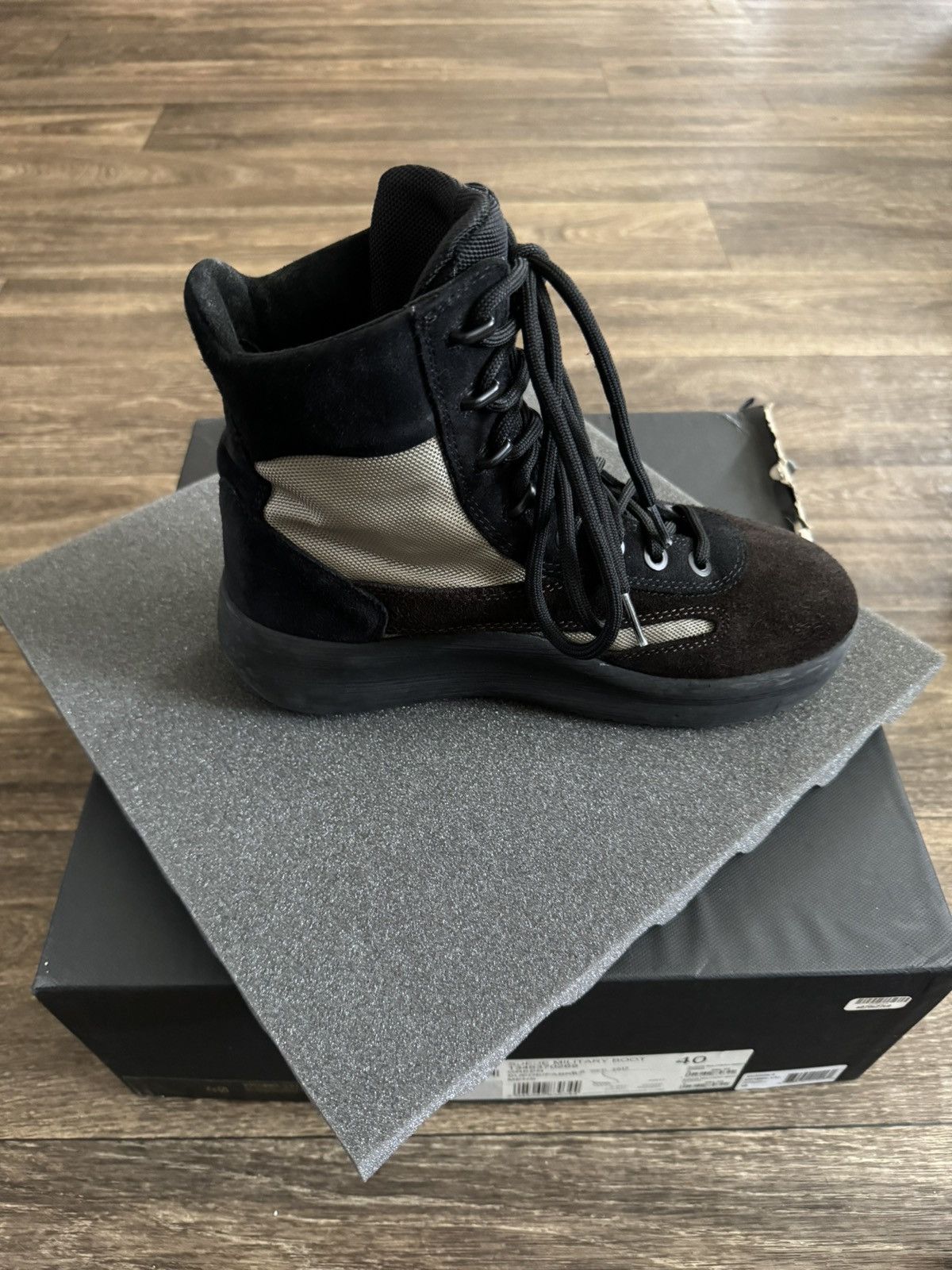 Yeezy season 5 boots on feet hotsell