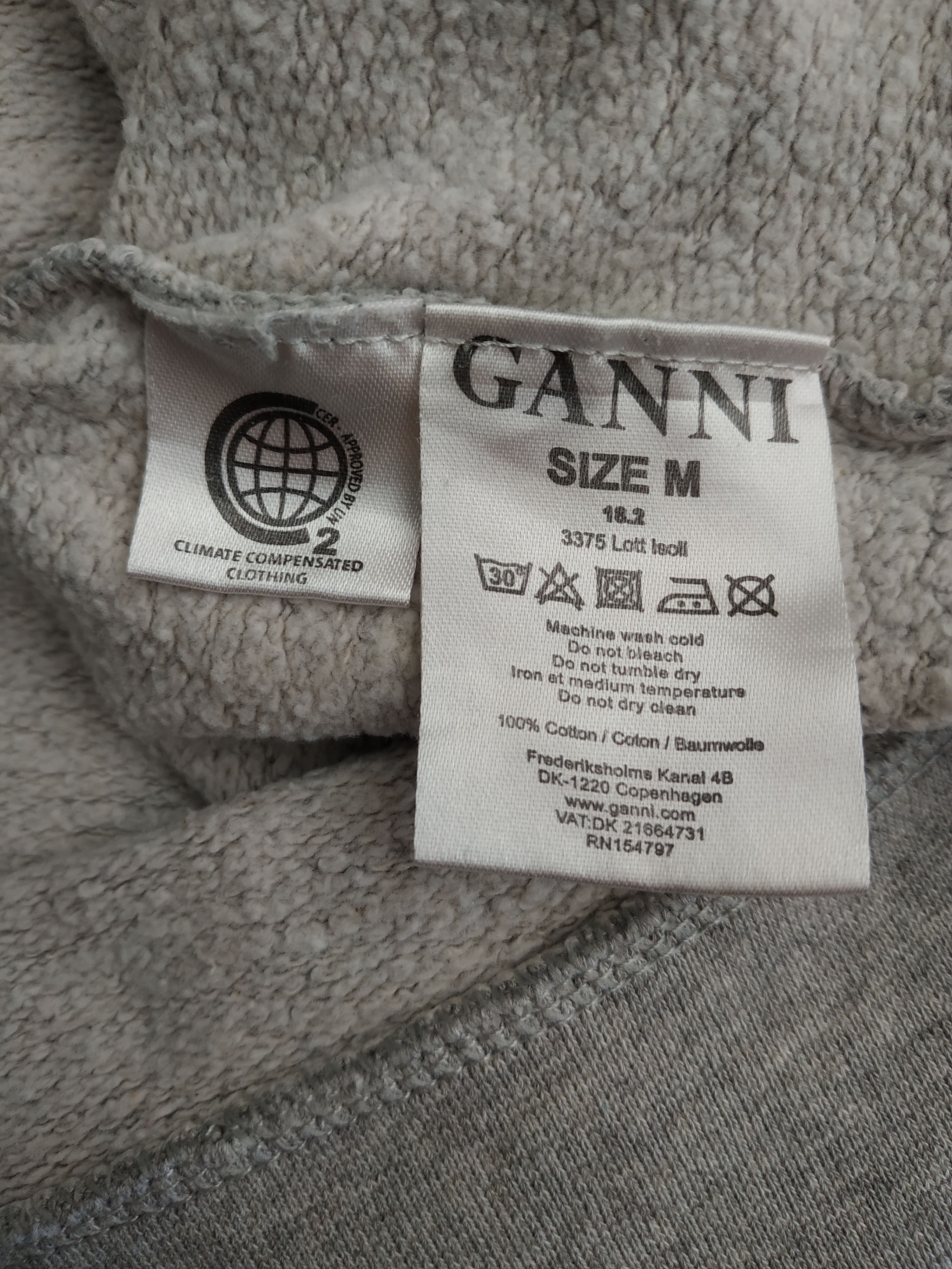 Ganni GANNI 'Honey' Women's Sweatshirt, s. MEDIUM, fit. SMALL Size M / US 6-8 / IT 42-44 - 9 Thumbnail
