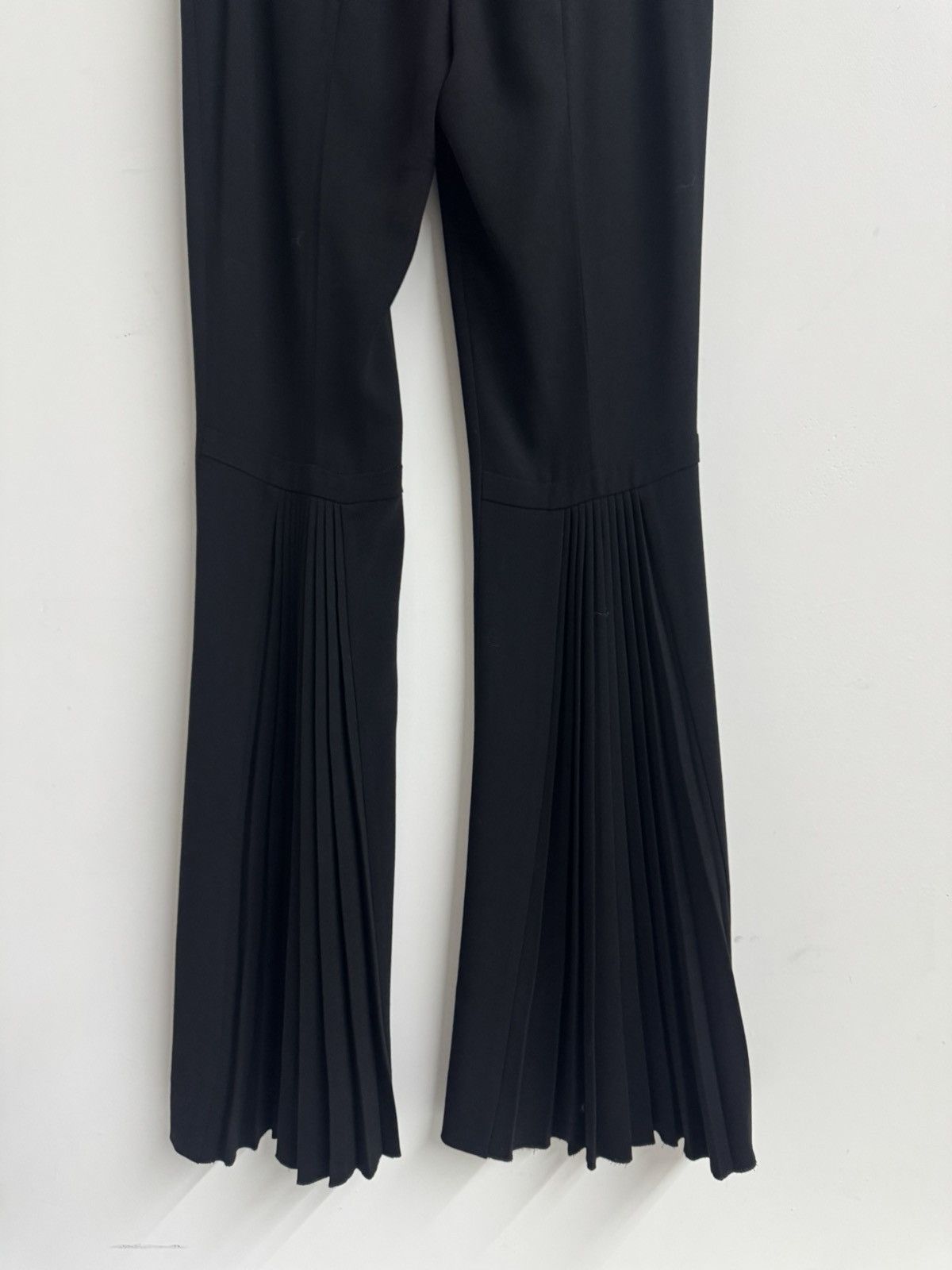 Prada Prada Black Pleated Flare Trousers – Size 38 (IT) Size 26" / US 2 / IT 38 - 12 Thumbnail