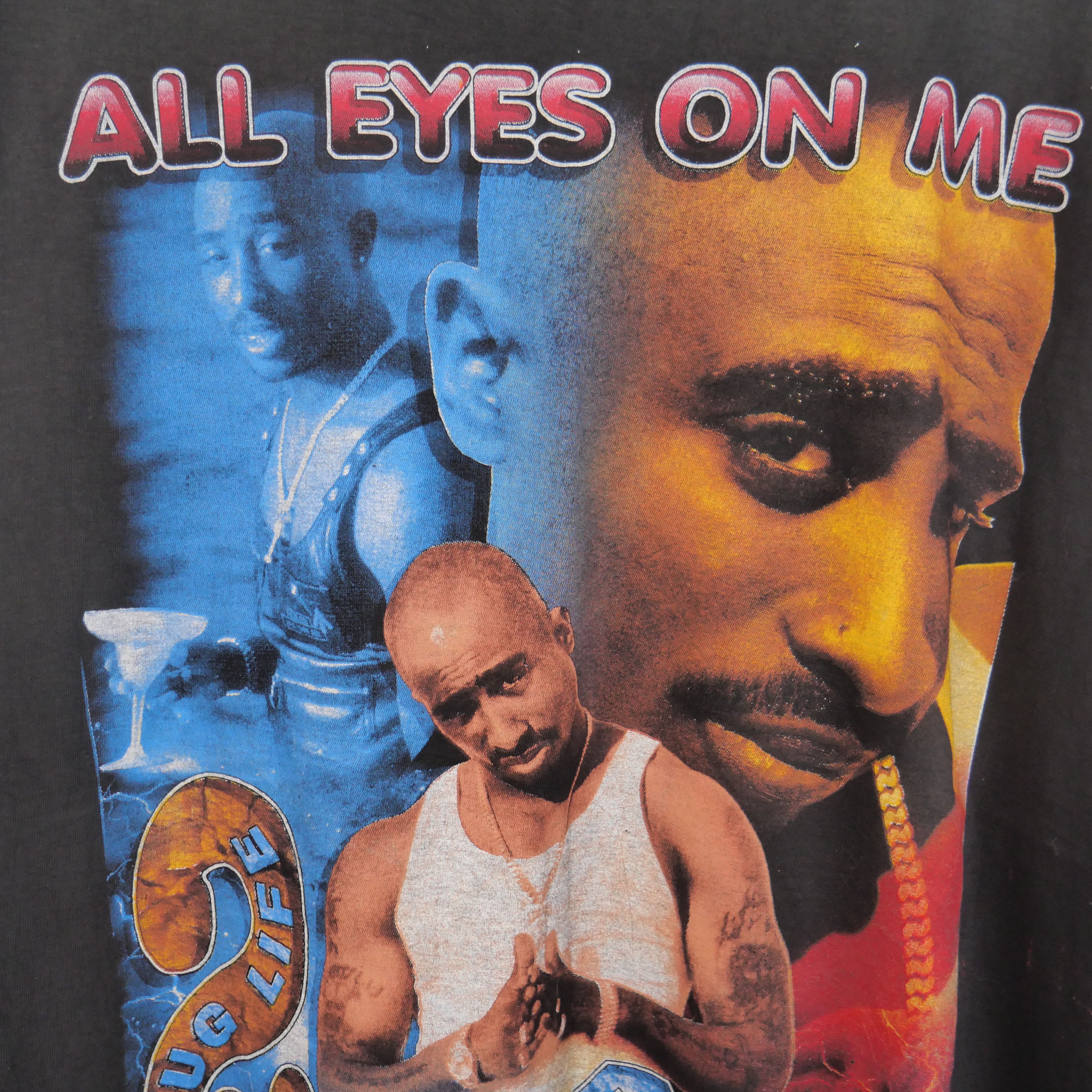 Other Vintage 2Pac 90s Shirt Size US XL / EU 56 / 4 - 3 Thumbnail