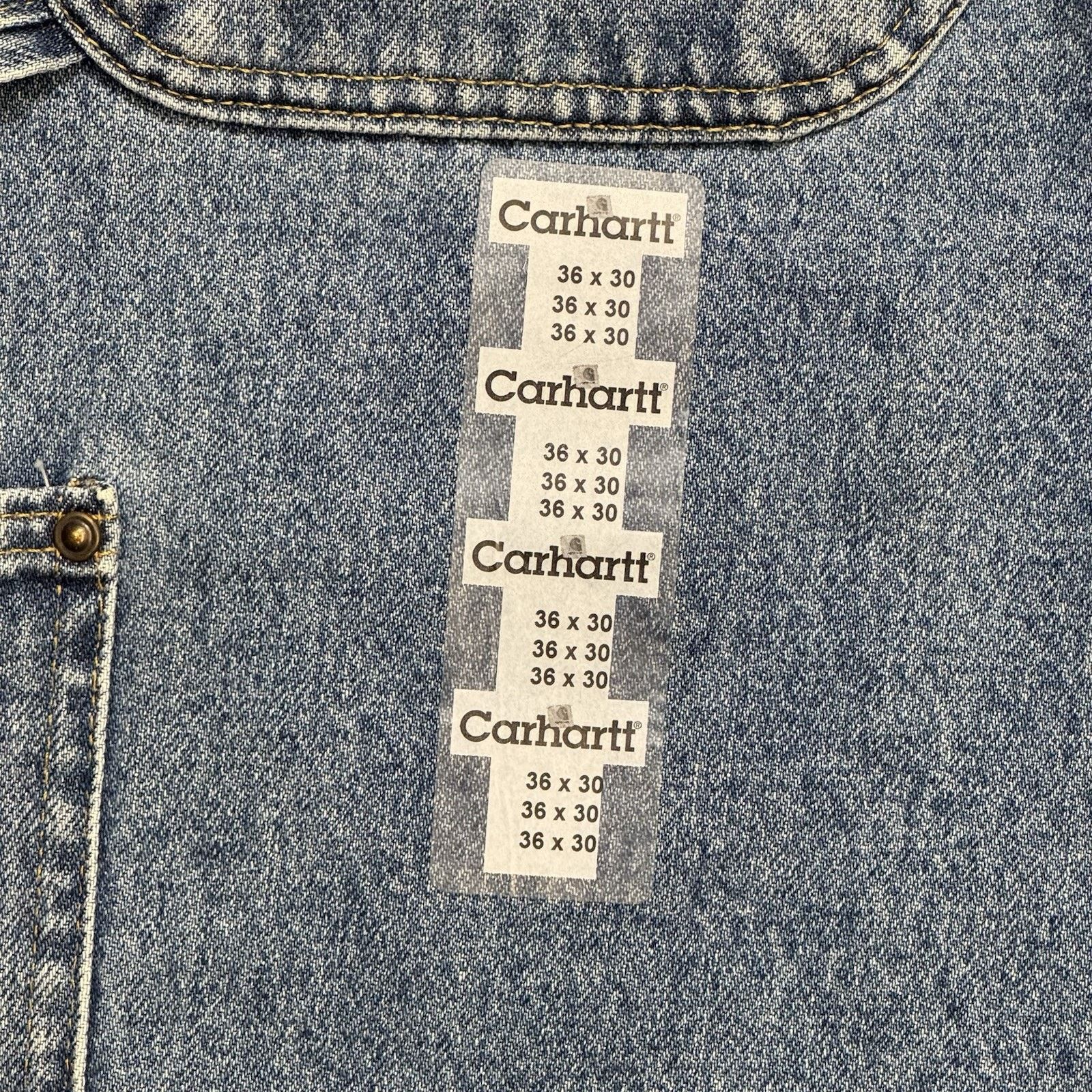 Carhartt VINTAGE B73DST NEW WITH TAGS MADE IN USA 90s PAPER TAG Size US 36 / EU 52 - 9 Thumbnail