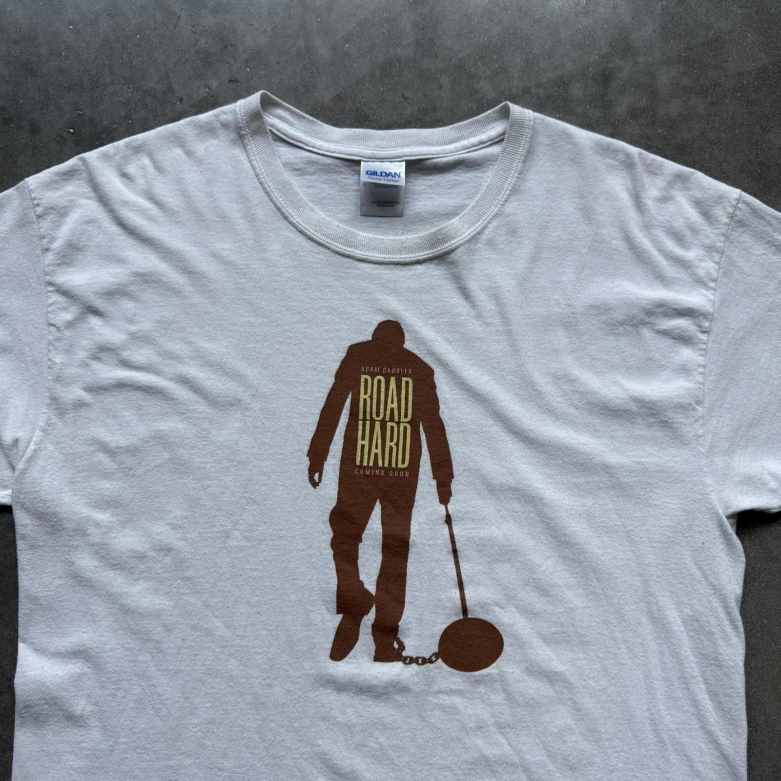 Other Adam Carolla “Road Hard” Vintage Faded Graphic T-Shirt Size US L / EU 52-54 / 3 - 3 Thumbnail