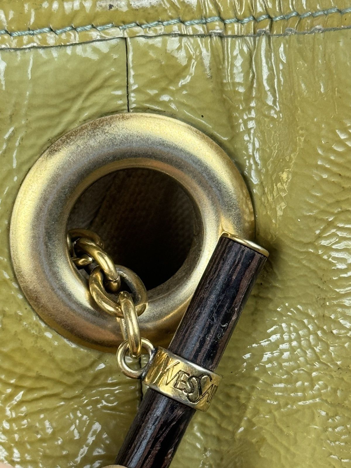 Yves Saint Laurent Leather bag Yves Saint Laurent original casual luxury item Size ONE SIZE - 4 Thumbnail