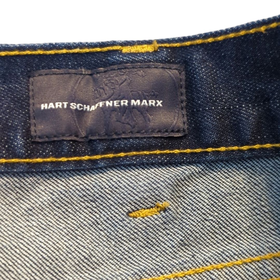 Hart Schaffner Marx HART SCHAFFNER MARX Dark Straight Leg Jeans Men's 38 x 32 Size US 38 / EU 54 - 7 Thumbnail