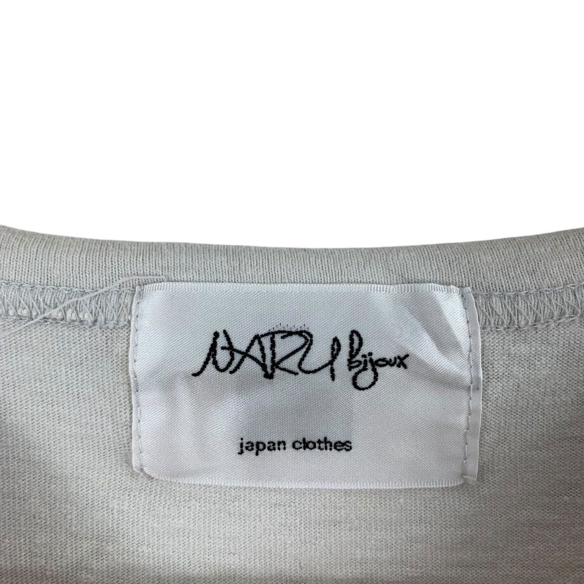 Japanese Brand NARU BIJOUX Japanese Brand Plain Oversize Tshirt Size L / US 10 / IT 46 - 5 Thumbnail