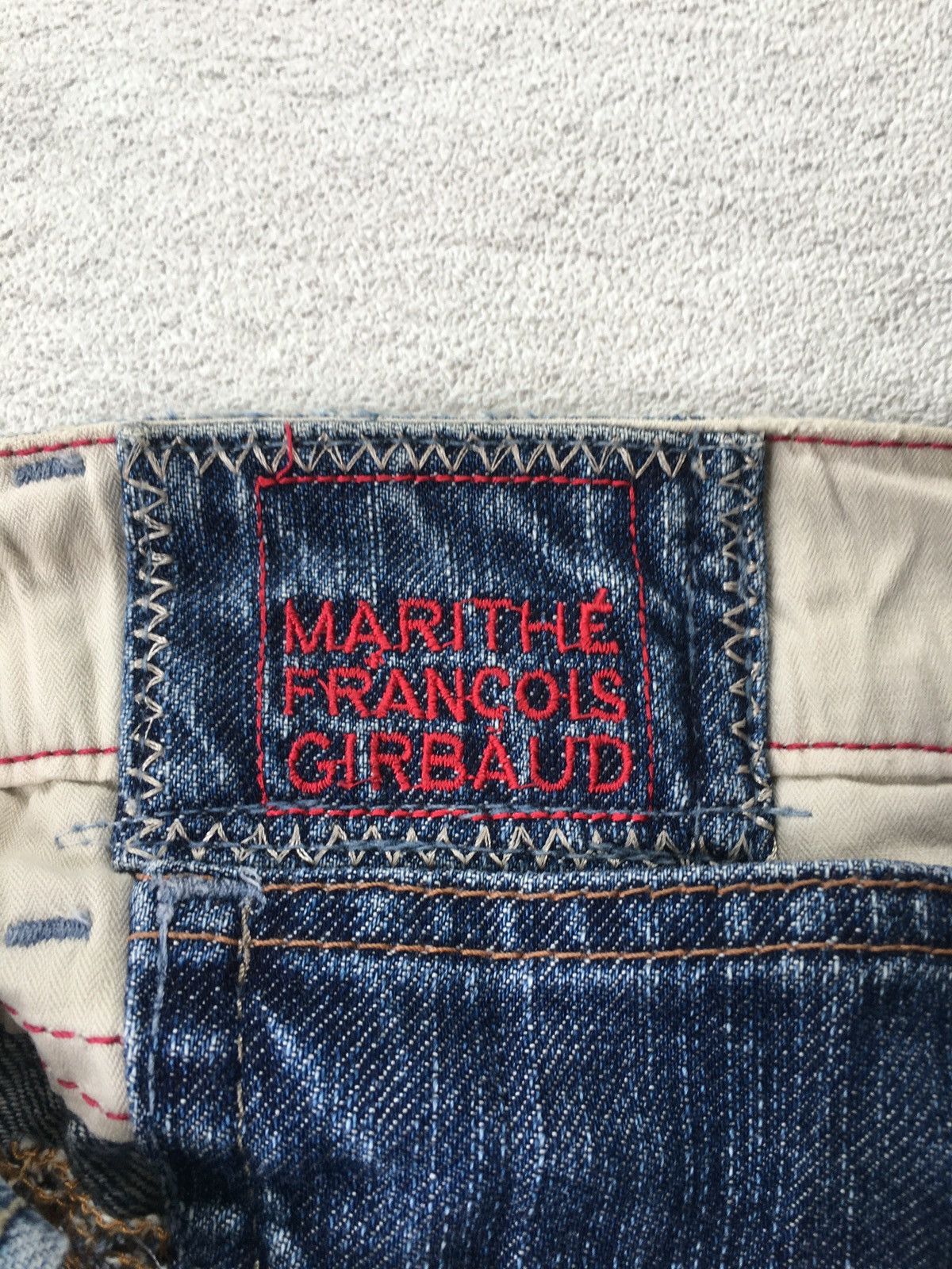 Marithe + Francois Girbaud 2000s Marithe Francois Girbaud Denim Size US 32 / EU 48 - 7 Thumbnail