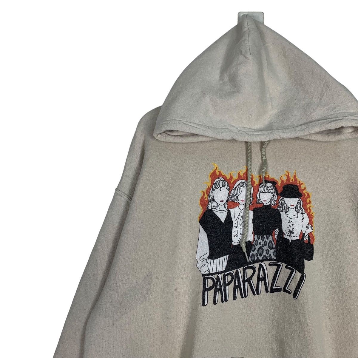 Gildan PAPARAZZI Big Logo Pullover Hoodies Sweatshirt #0746-C34 Size US L / EU 52-54 / 3 - 7 Thumbnail