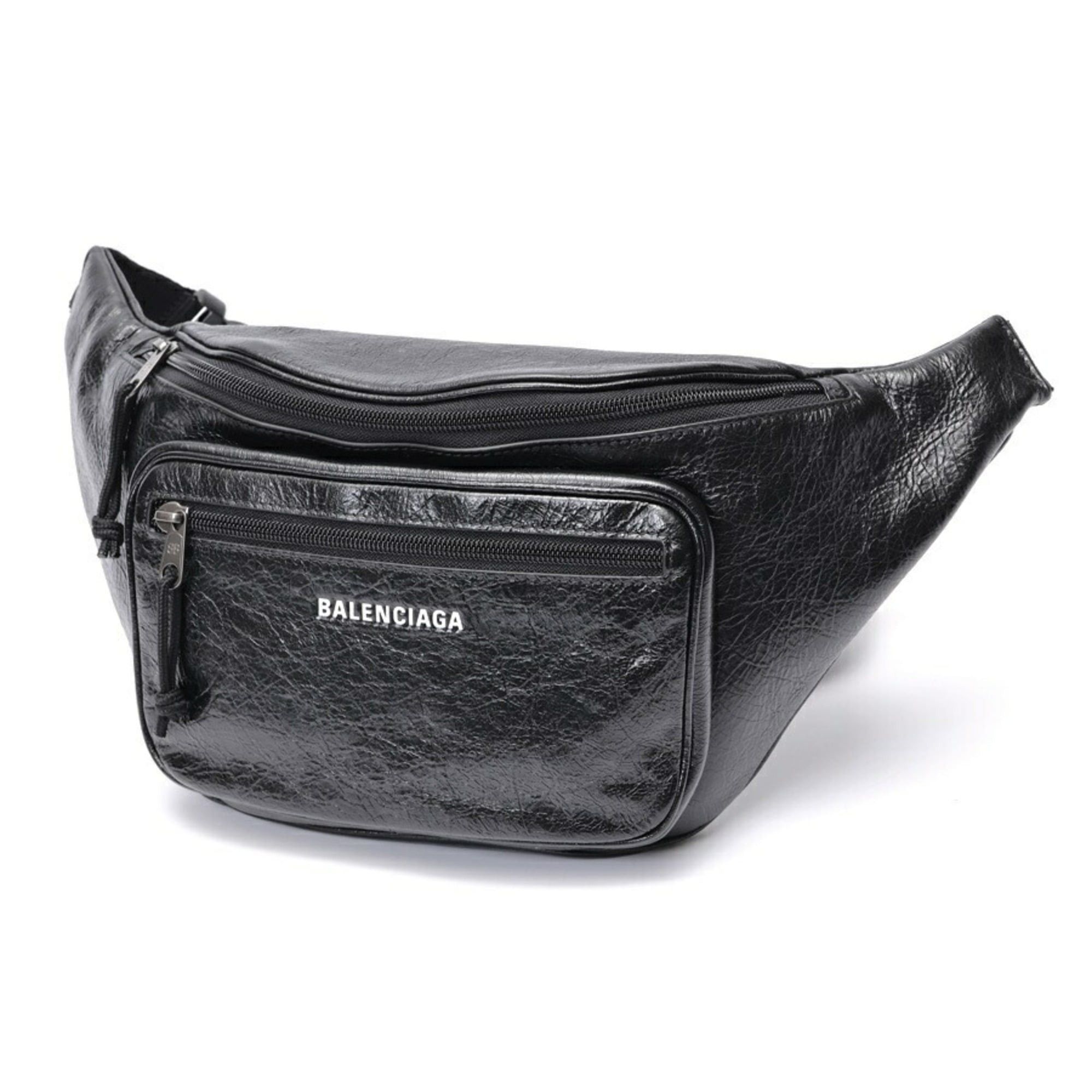 Balenciaga Balenciaga Explorer Body Bag 529550, Leather, Black Size ONE SIZE - 1 Thumbnail