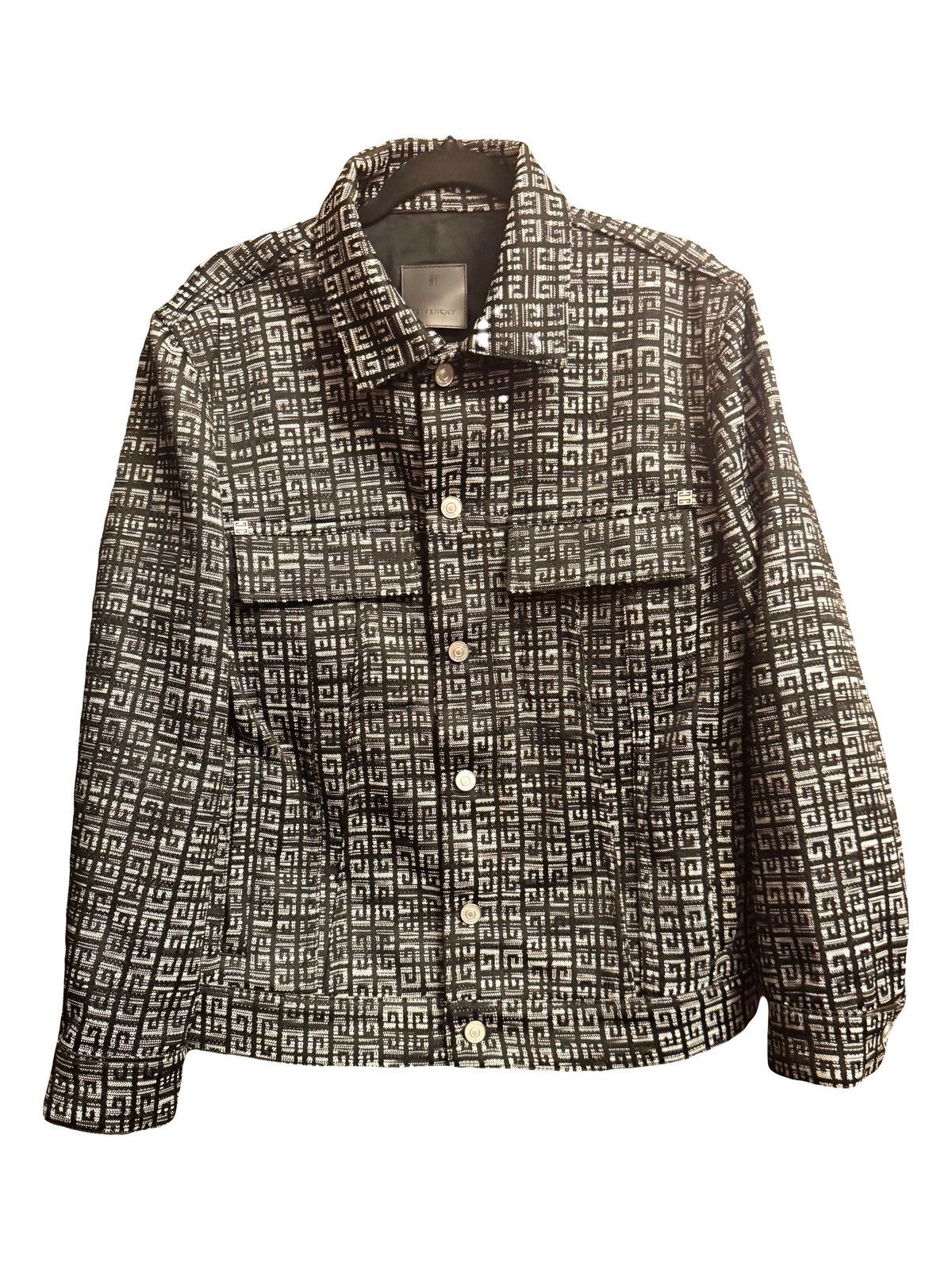 Givenchy × MMW sample givenchy jacquard trucker jacket 4G S mmw Size US S / EU 44-46 / 1 - 5 Thumbnail