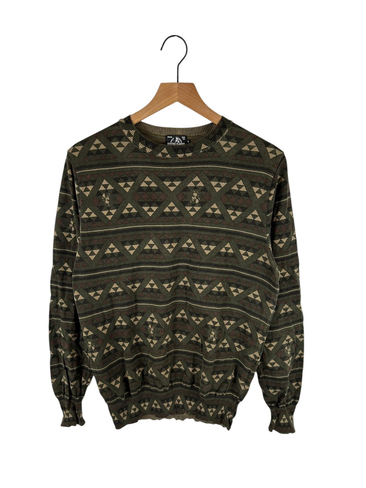 Hysteric Glamour Hysteric Glamour Camo Light Oz Knitwear Size US L / EU 52-54 / 3 - 1 Thumbnail