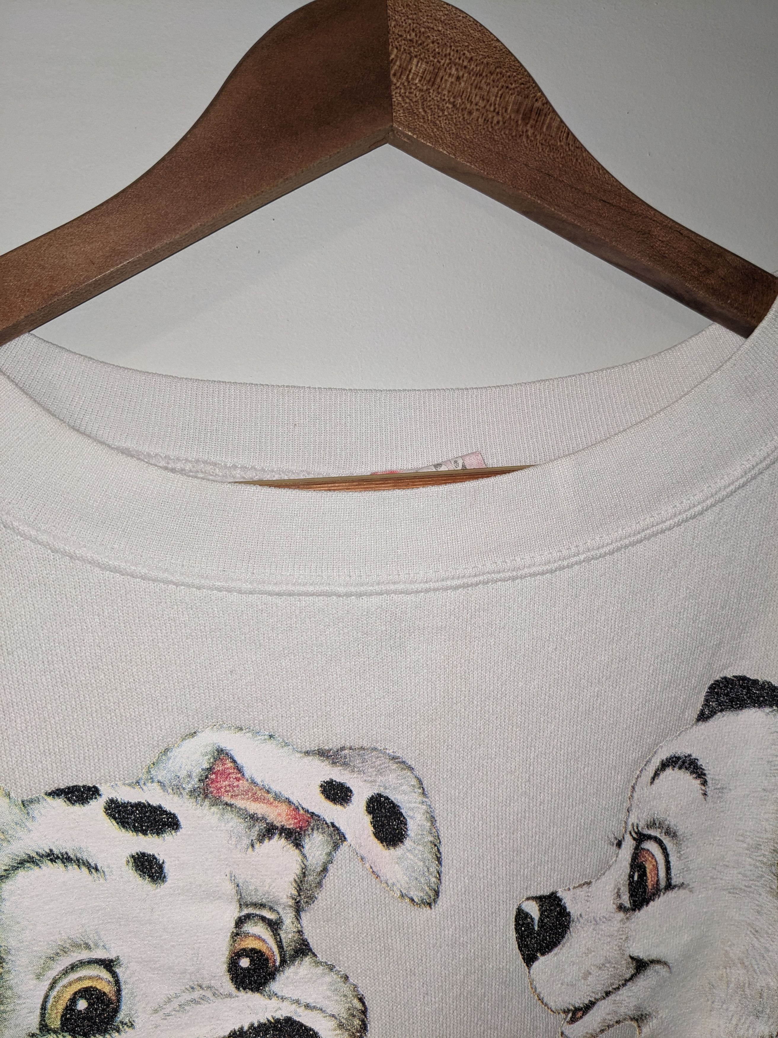 Disney × Vintage Vintage 90s 101 Dalmatians Disney Movie Promo Sweatshirt Size US XL / EU 56 / 4 - 10 Thumbnail