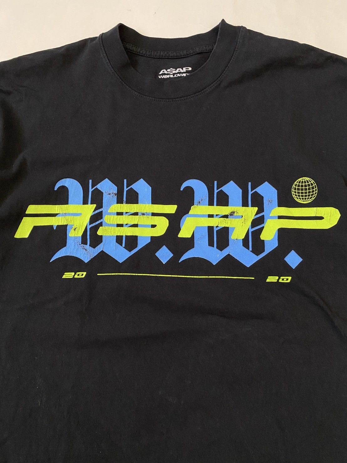 A$AP Rocky Asap rocky Asap Worldwide tee Size US M / EU 48-50 / 2 - 2 Thumbnail