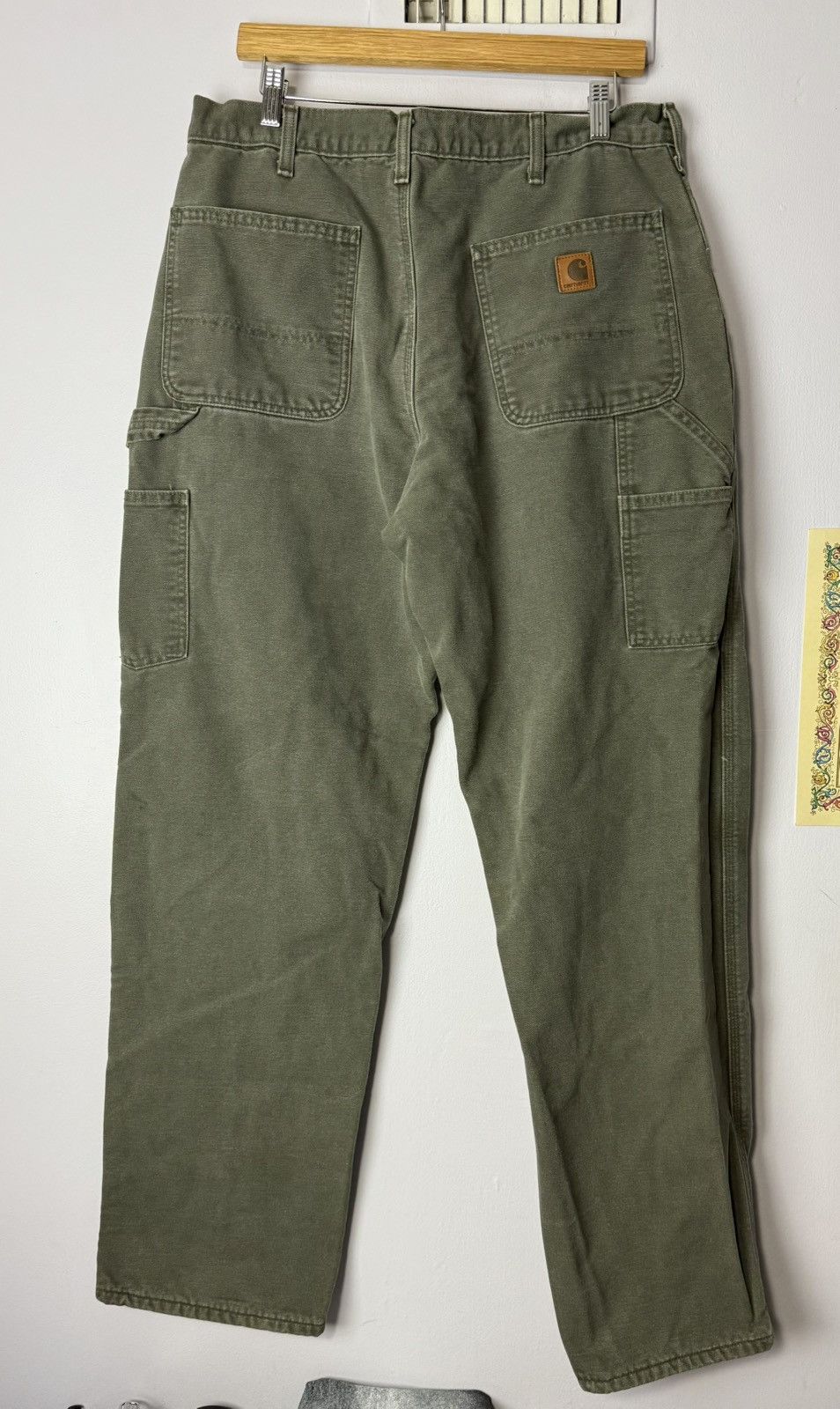 Carhartt Carhartt Vintage Carpenter Pants Flannel Lined Size US 34 / EU 50 - 2 Thumbnail