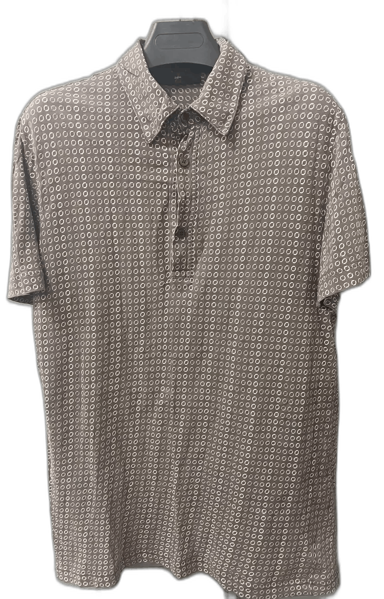 Ermenegildo Zegna Ermenegildo Zegna Short Sleeve Polo Shirt Size US L / EU 52-54 / 3 - 1 Thumbnail