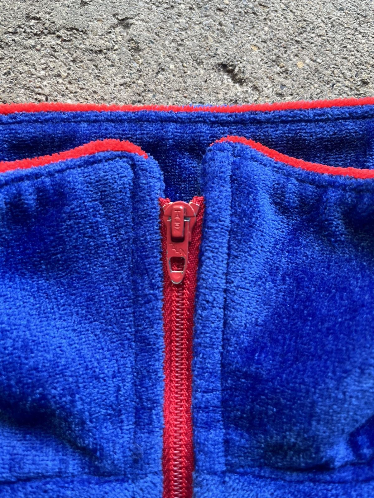 USA Olympics 1980 Winter Olympics USA Hockey Velour Tracksuit Size US S / EU 44-46 / 1 - 9 Thumbnail