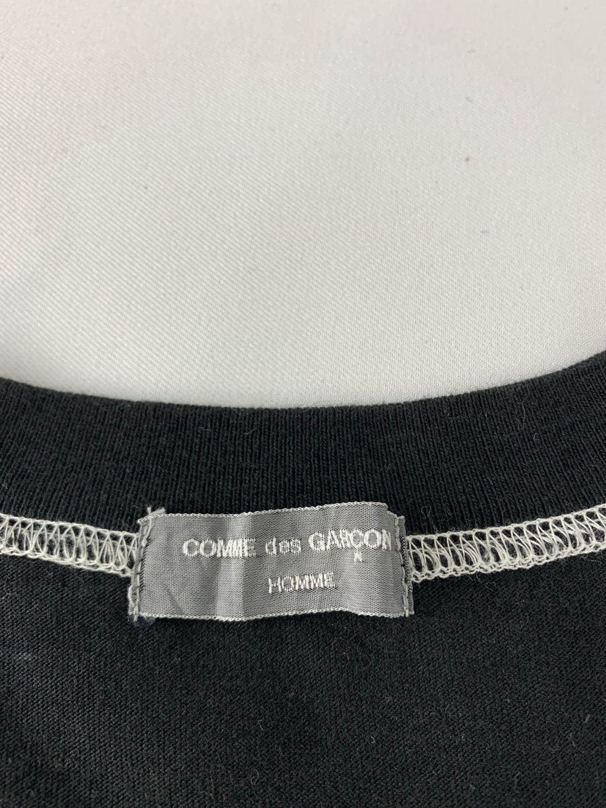 Comme des Garcons Homme Comme Des Garcon Homme Embroidery Geometric Longsleeve Tee Size US L / EU 52-54 / 3 - 4 Thumbnail