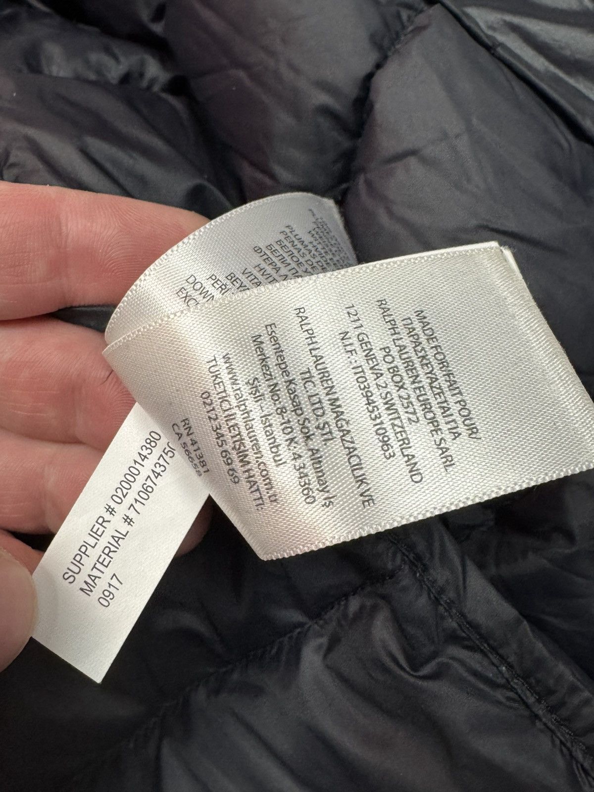 Polo Ralph Lauren Polo Ralph Lauren Micro Puffer Down Jacket Size XL-XXL Size US XXL / EU 58 / 5 - 10 Thumbnail