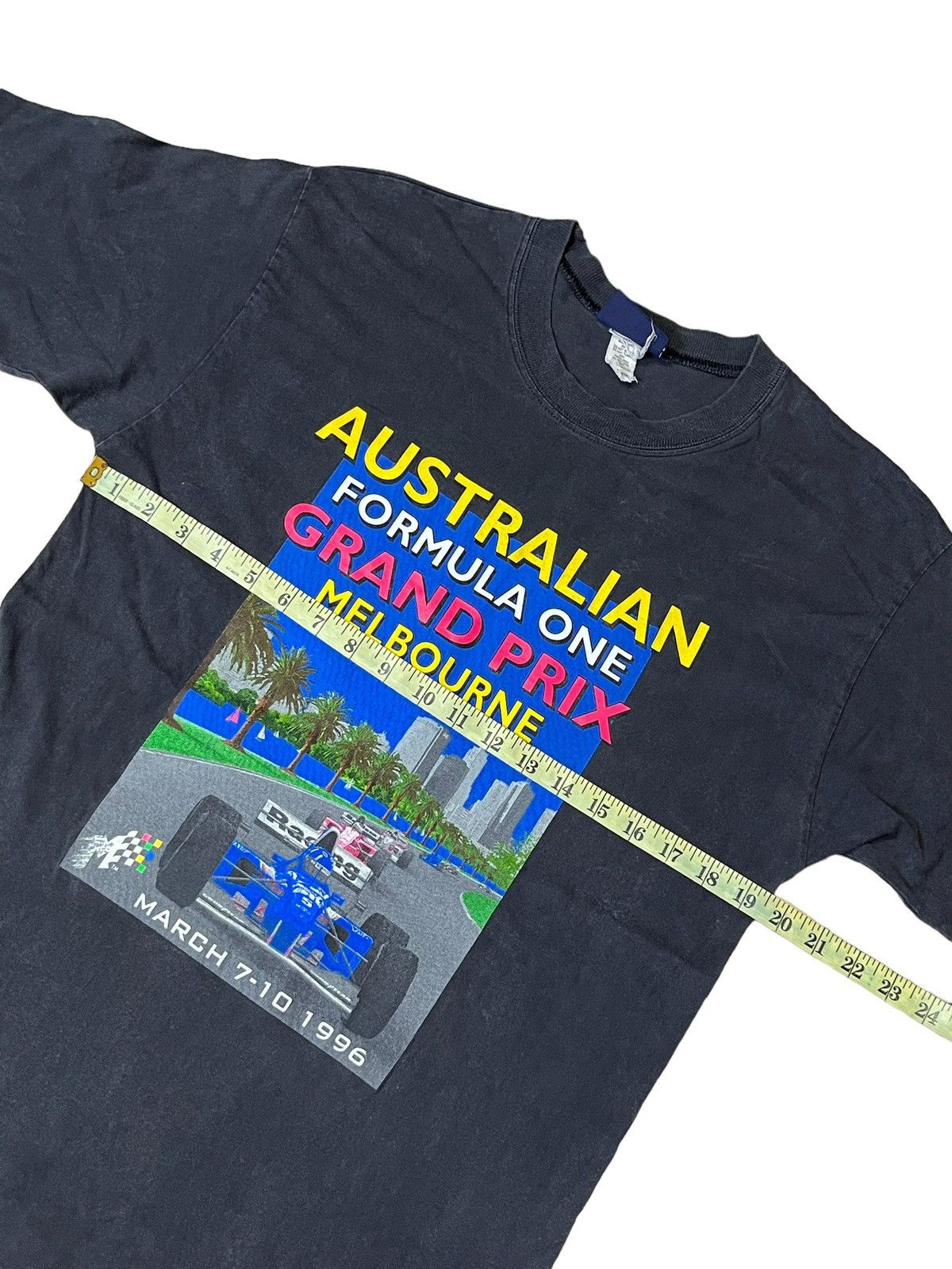 Formula 1 VINTAGE 90s GRANDPRIX AUSTRALIA F1 MELBOURNE 1996 T SHIRT Size US M / EU 48-50 / 2 - 6 Thumbnail