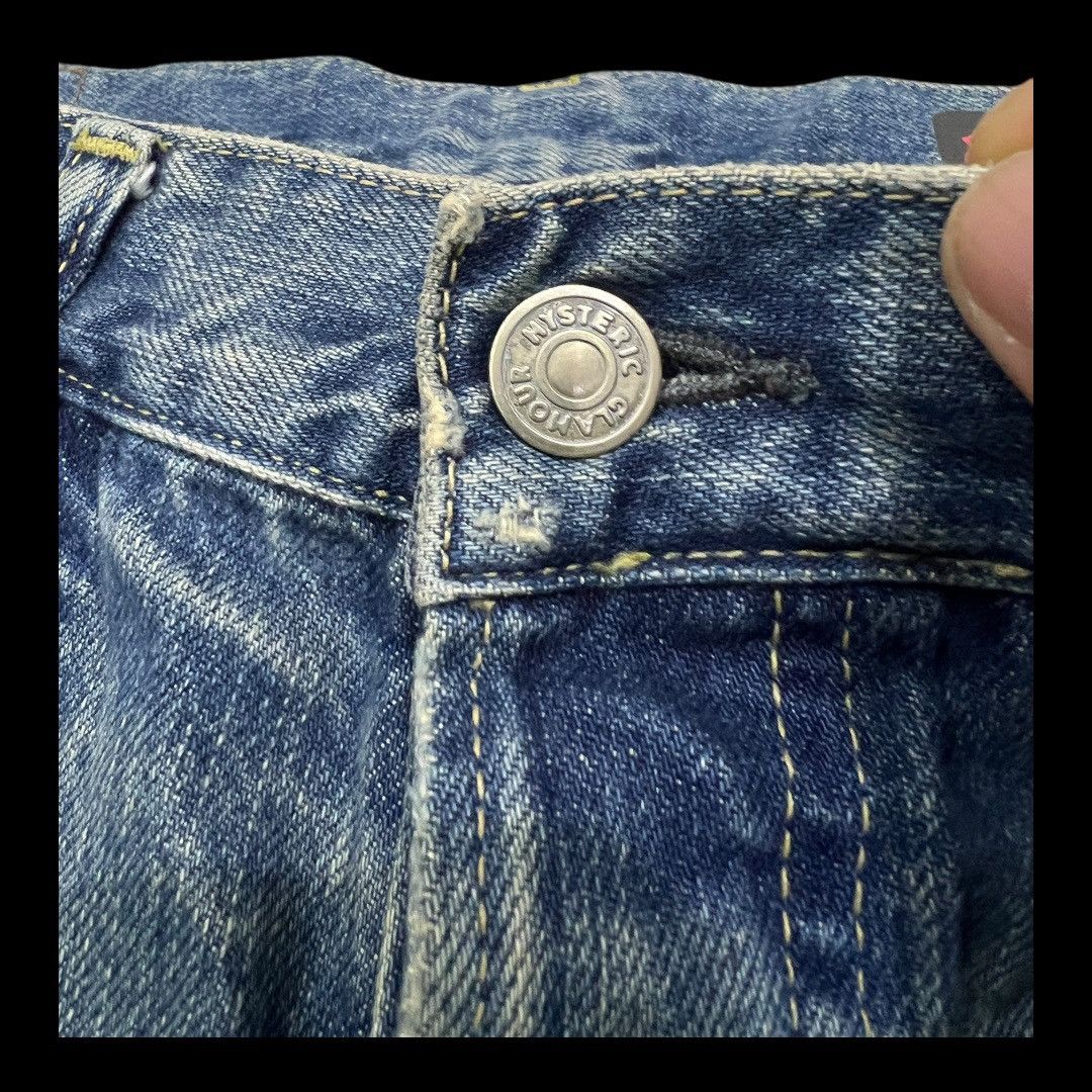 Hysteric Glamour × The Rolling Stones HYSTERIC GLAMOUR X THE ROLLING STONES DISTRESSED DENIM Size US 32 / EU 48 - 12 Thumbnail