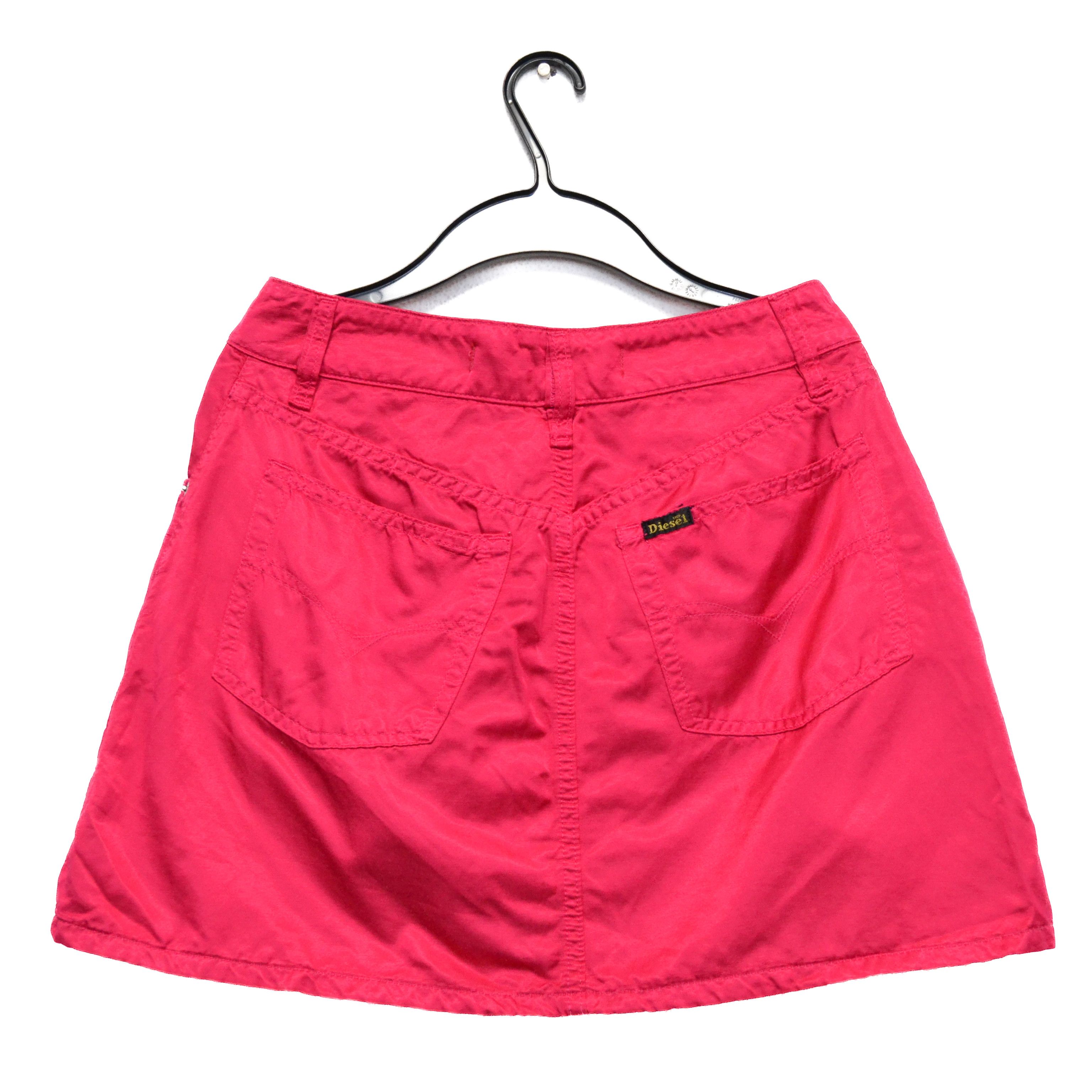 Diesel Y2K Diesel Women’s Archive Pink Lester Skirt Size 28 Size 28" / US 6 / IT 42 - 2 Thumbnail
