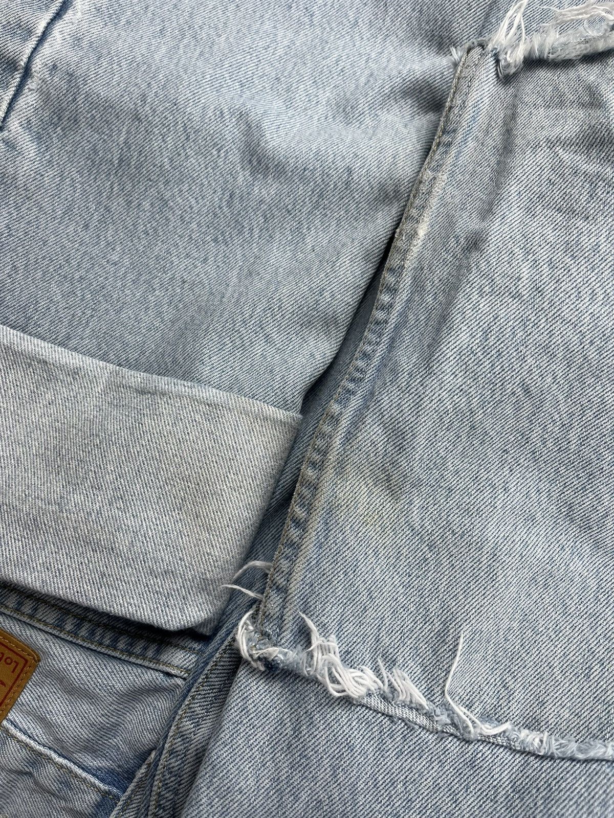 Levi's × Vetements AW19 Vetements “615” Print Assymetrical Levi’s Denim Jeans Size US 30 / EU 46 - 5 Thumbnail