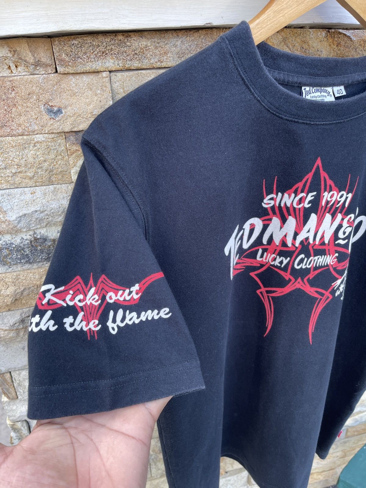Tedman Rare🔥Vintage TEDMAN Ted Company Devils Equipment T-Shirt Size US M / EU 48-50 / 2 - 6 Thumbnail