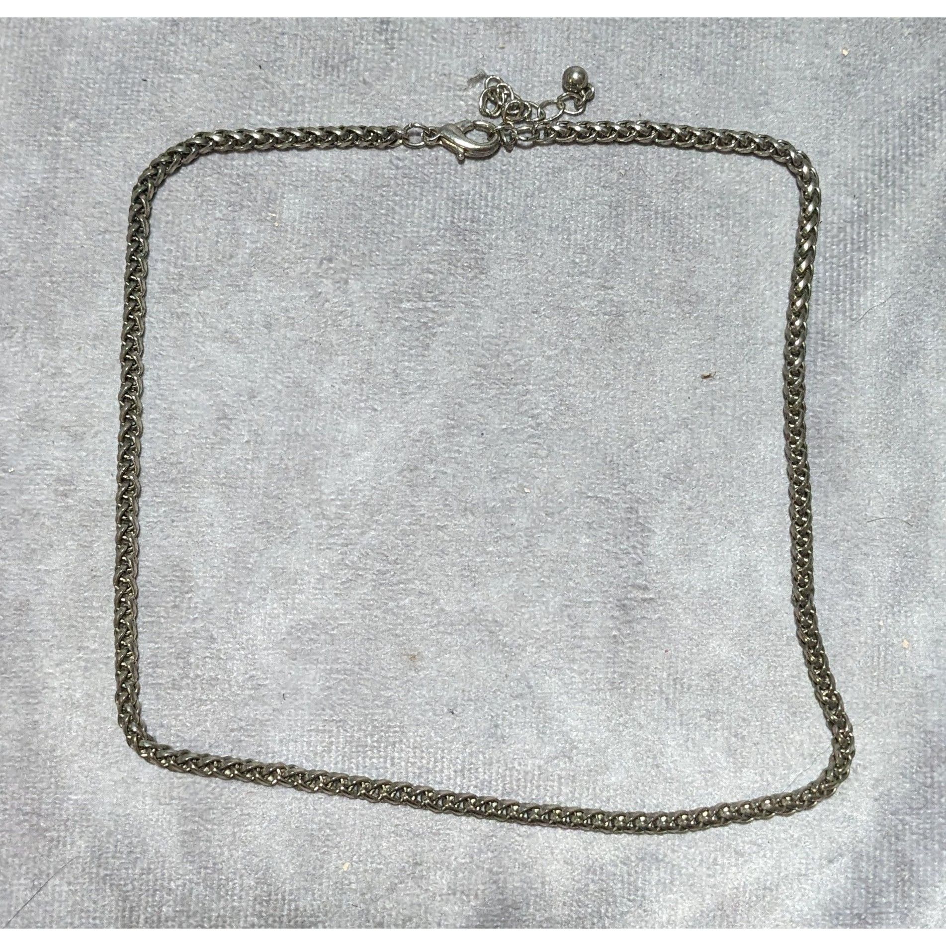 Other Silver Braided Chain Size ONE SIZE - 5 Thumbnail