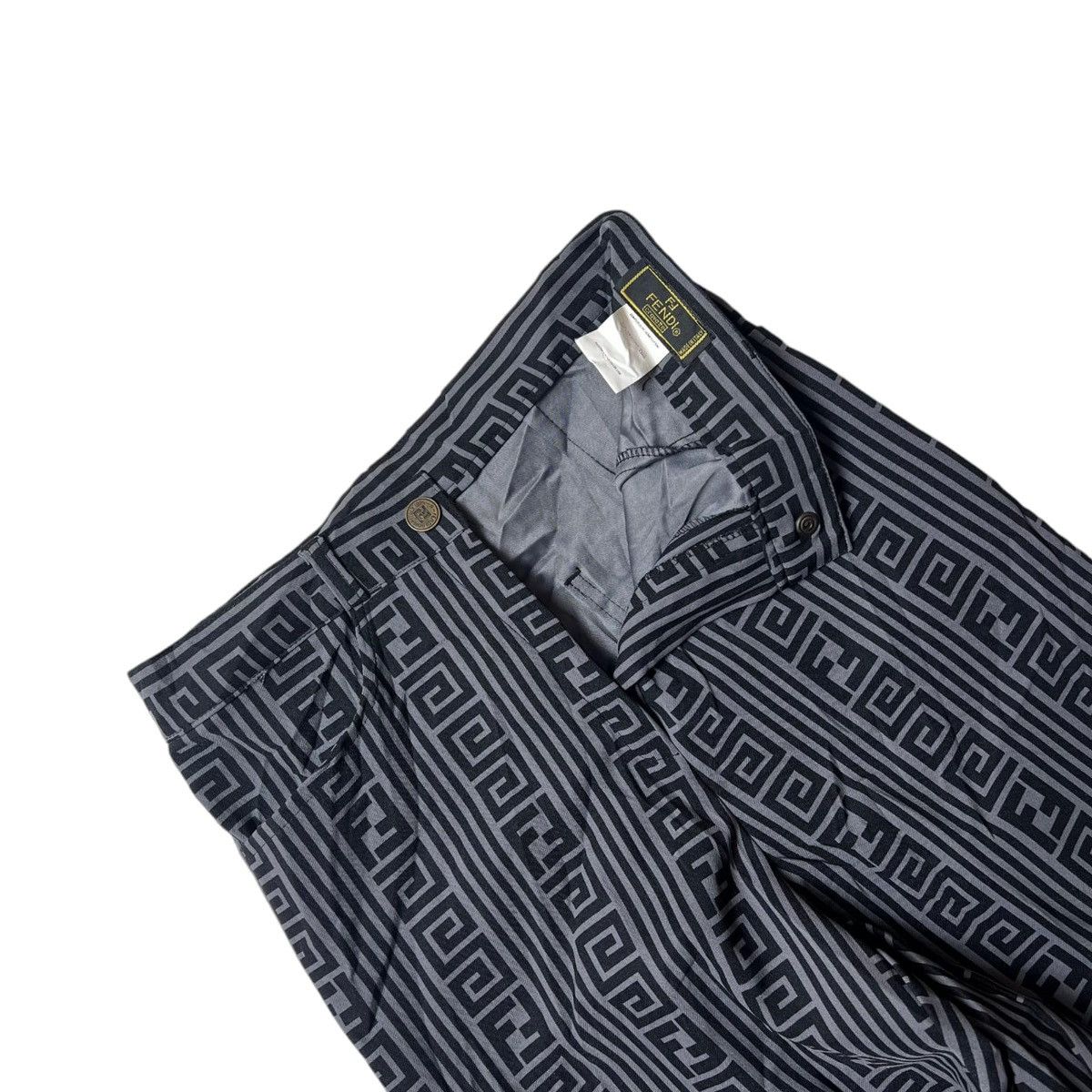 Fendi Fendi Zucca FF Logo Monogram Pants Size US 27 - 5 Thumbnail