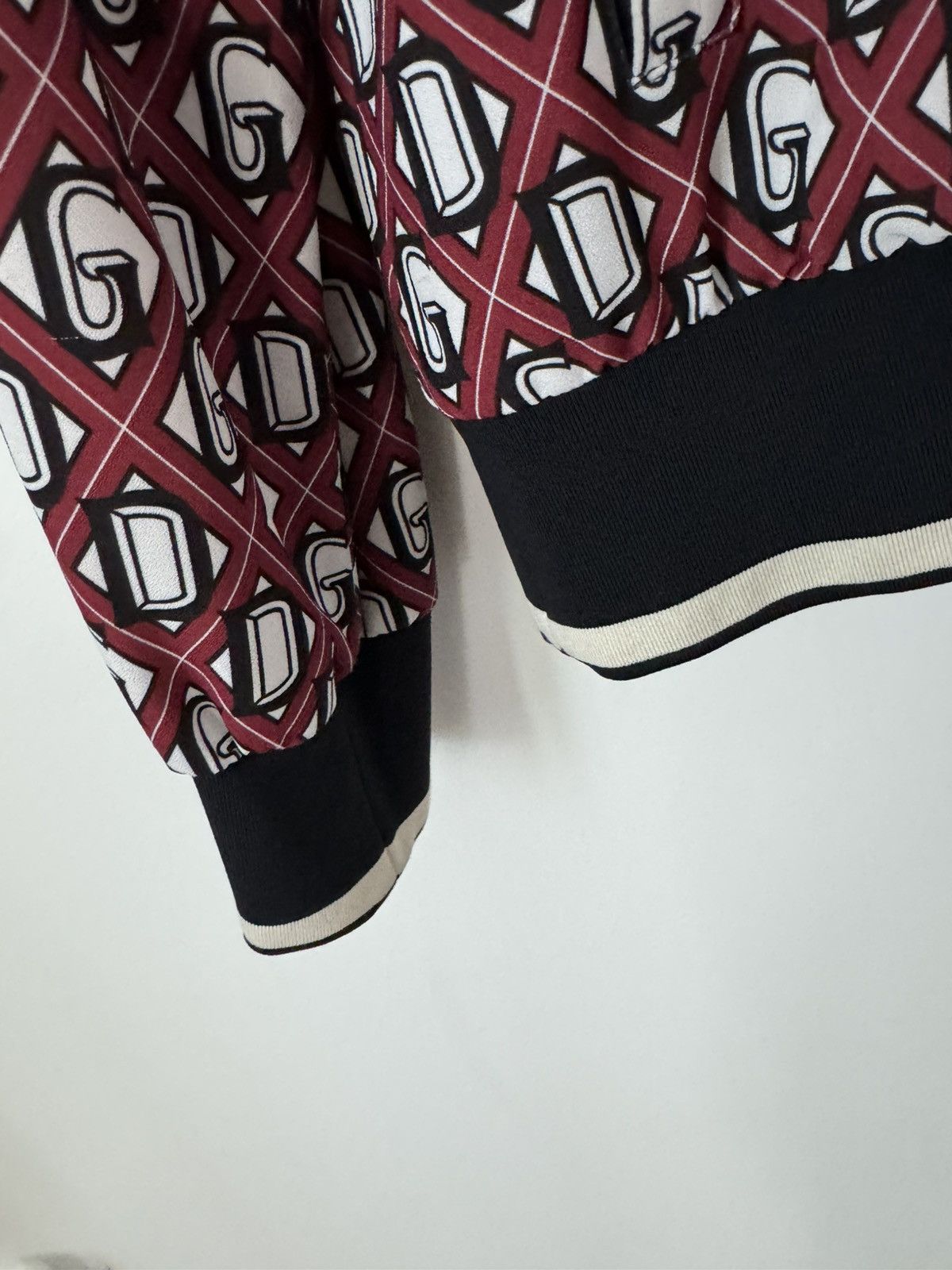 Dolce & Gabbana Dolce & Gabbana Monogram Track Jacket Size US L / EU 52-54 / 3 - 6 Thumbnail