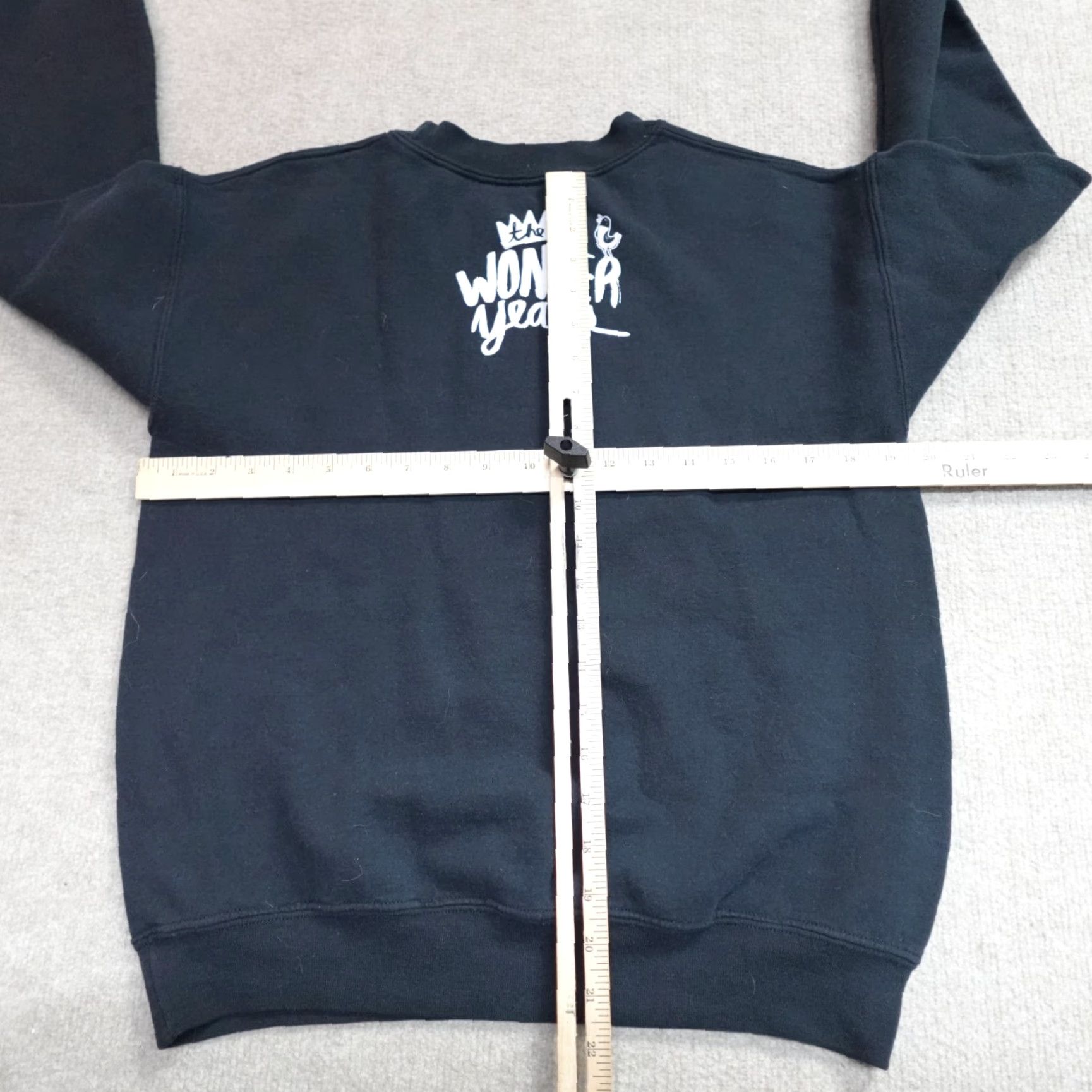 Vintage VINTAGE The Wonder Years Sweatshirt Sweatshirt Small Black American Vintage Mens Pullover Crew Neck Cotton Blend Long Sleeve USA Graphic Print Size US S / EU 44-46 / 1 - 4 Thumbnail