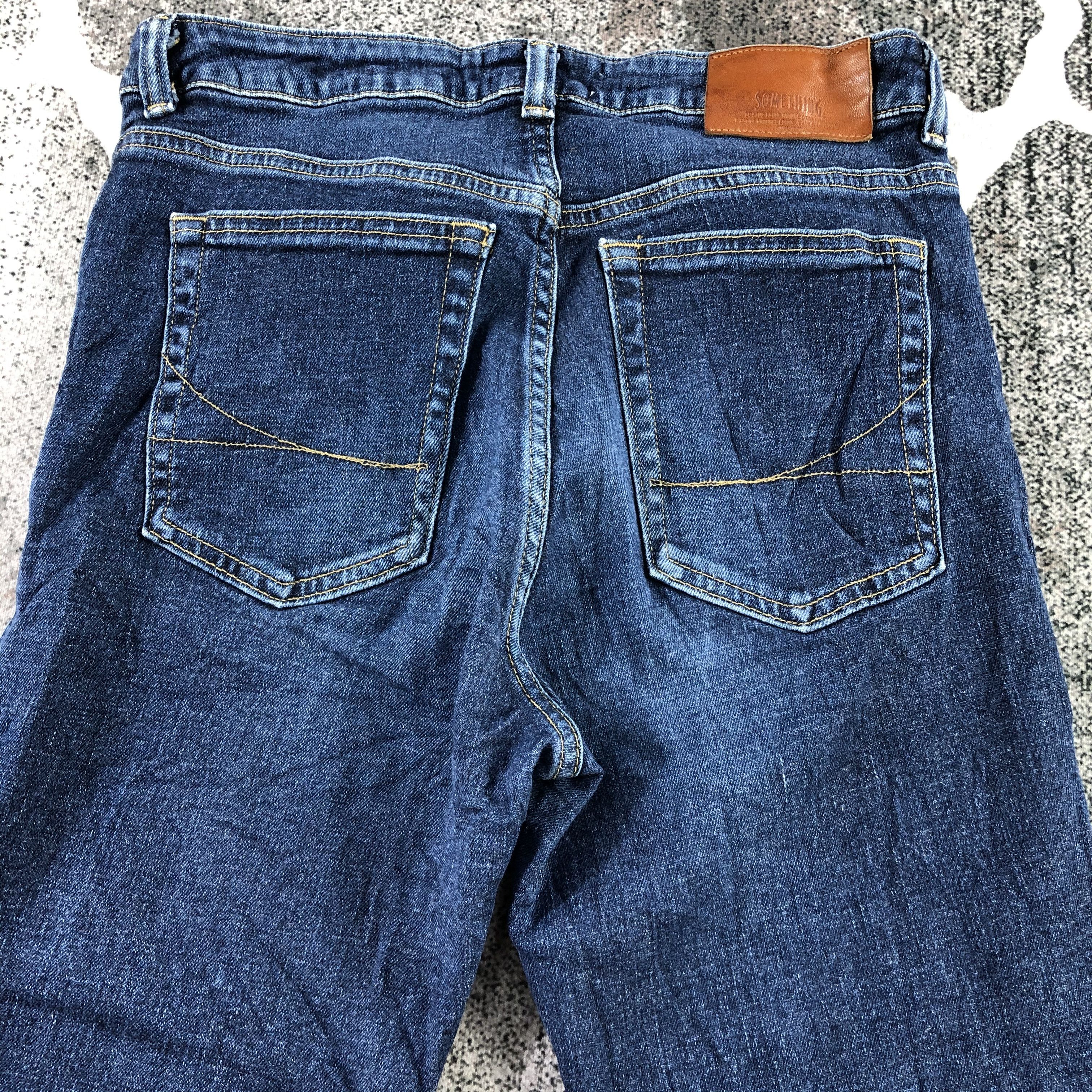 Edwin Something Edwin Jeans Blue Wash Flare Denim KJ1445 Size 29" - 4 Thumbnail