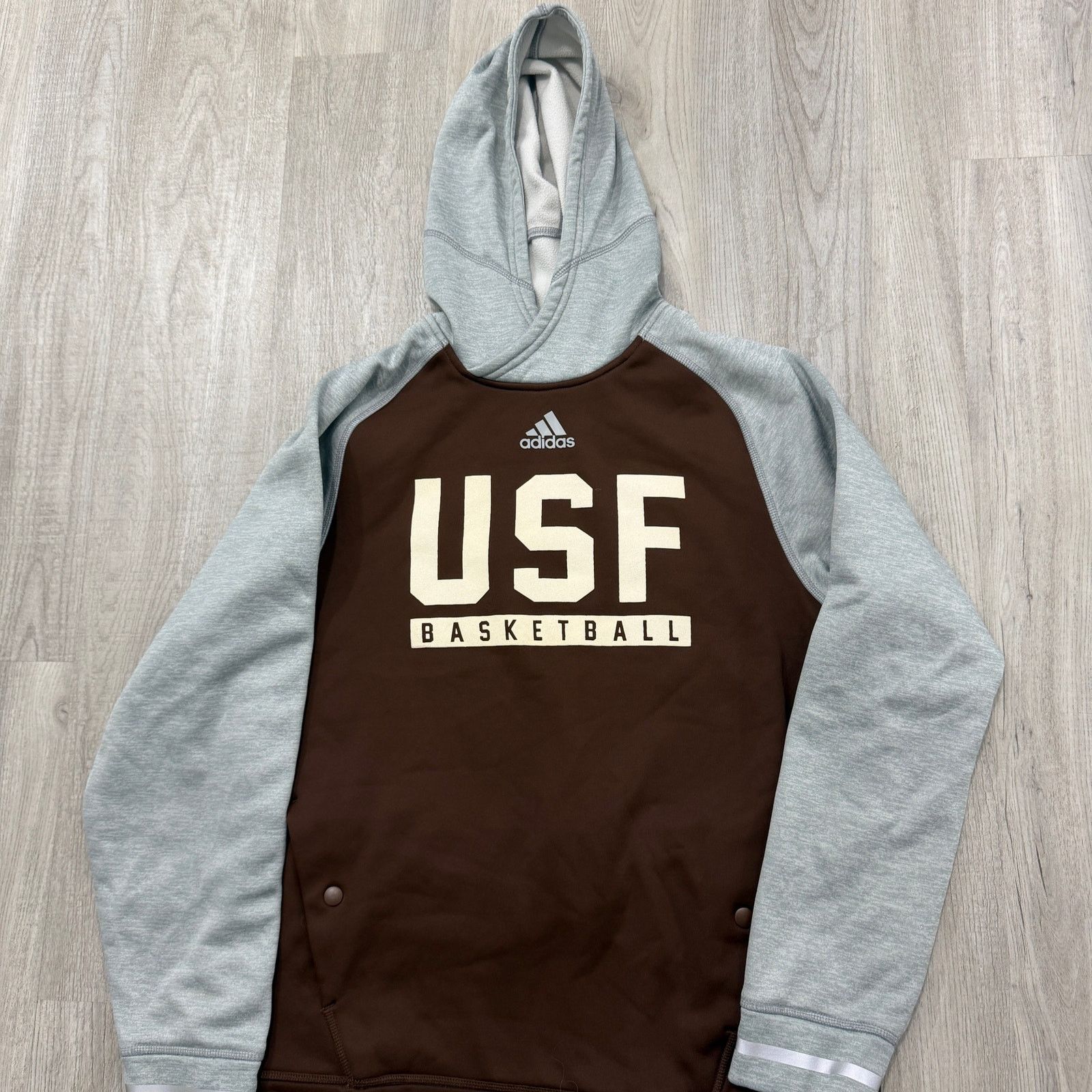 Adidas Adidas South Florida Bulls Basketball Hoodie Men's Medium Size US M / EU 48-50 / 2 - 2 Thumbnail