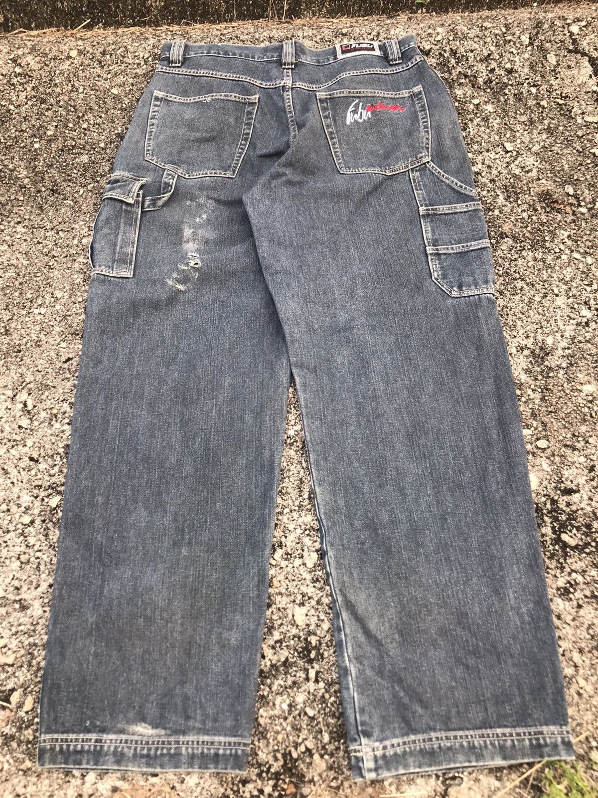 Fubu × JNCO FUBU Carpenter baggy jeans like JNCO Size US 36 / EU 52 - 2 Thumbnail