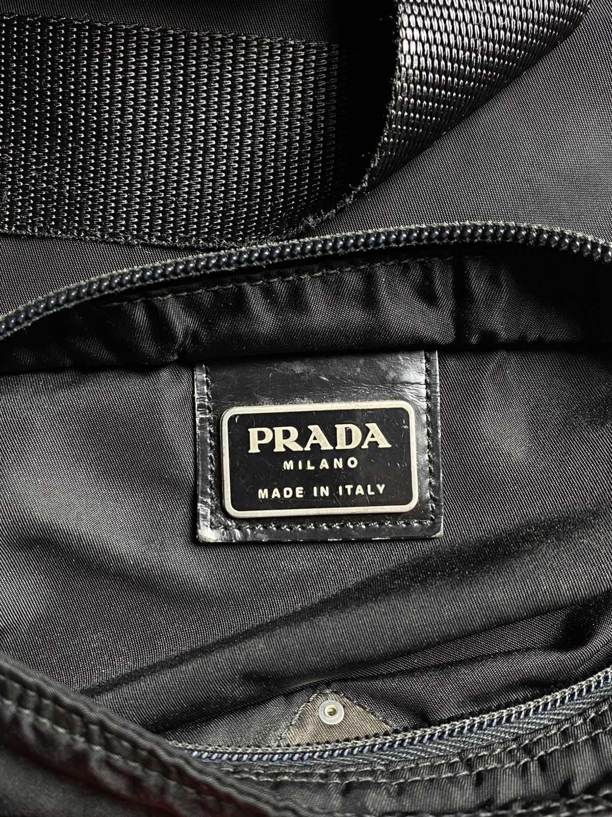 Prada Prada - Flat Nylon Crossbody Bag Size ONE SIZE - 5 Thumbnail
