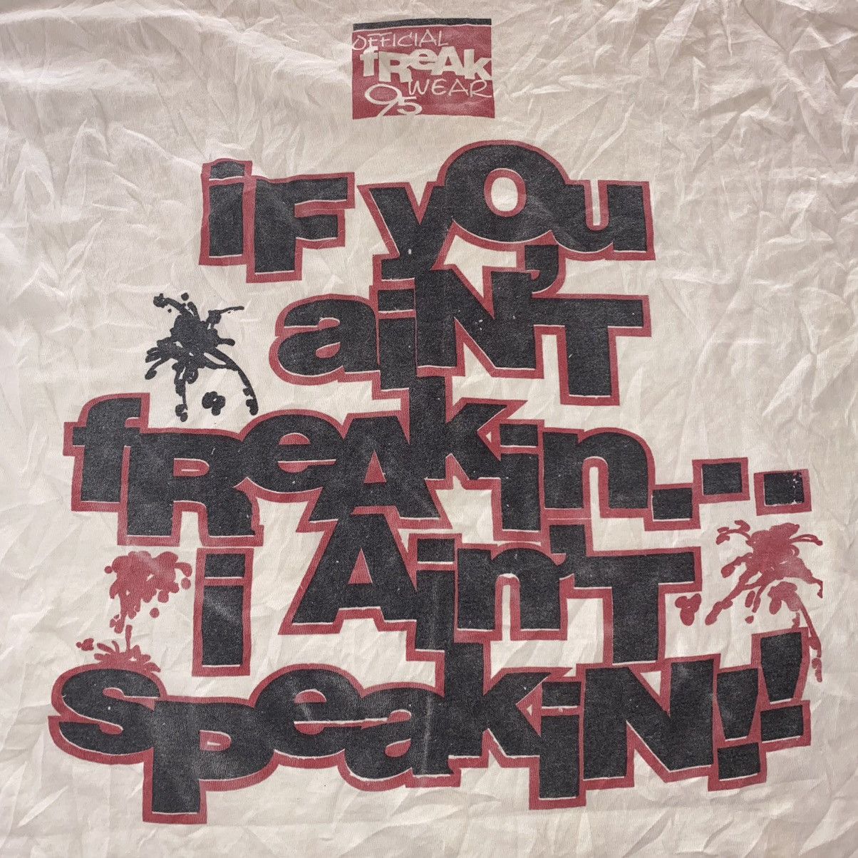 Rap Tees × Vintage Rare Vintage 90s Freaknik 95 Size US XL / EU 56 / 4 - 7 Thumbnail