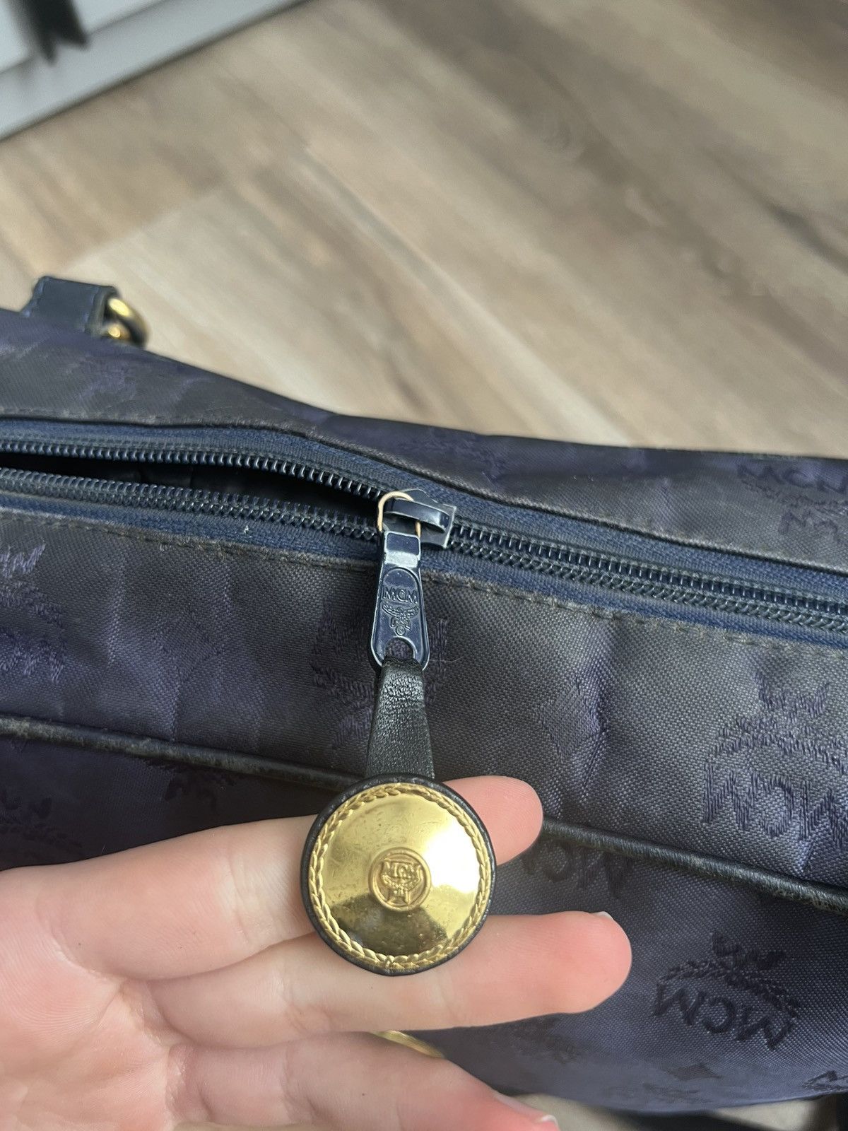 MCM MCM Blue Bag Monogram Size ONE SIZE - 11 Thumbnail