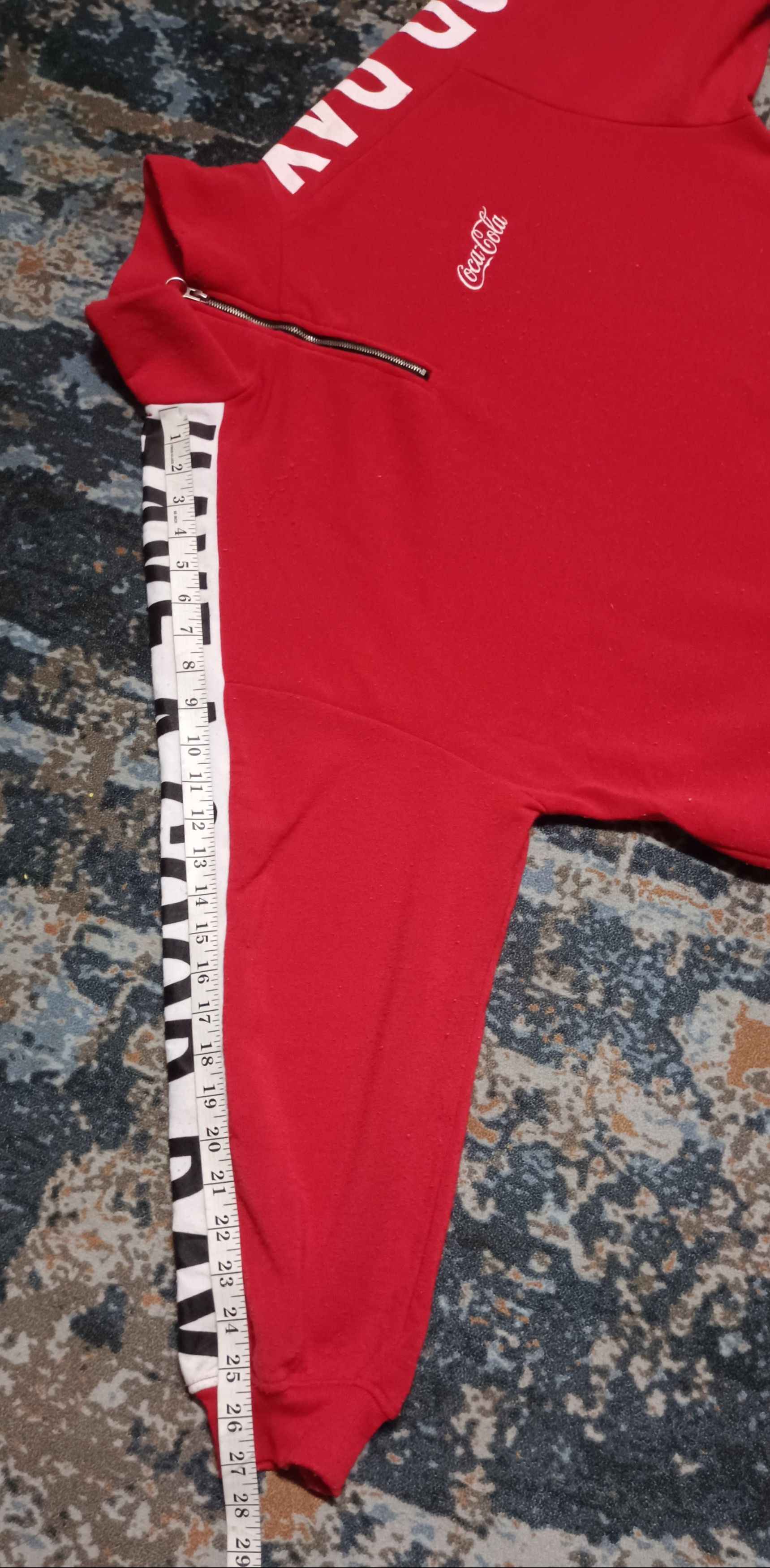 Coca Cola Coca Cola " Have A Good Day" Half Zipper Jacket Size US L / EU 52-54 / 3 - 13 Thumbnail