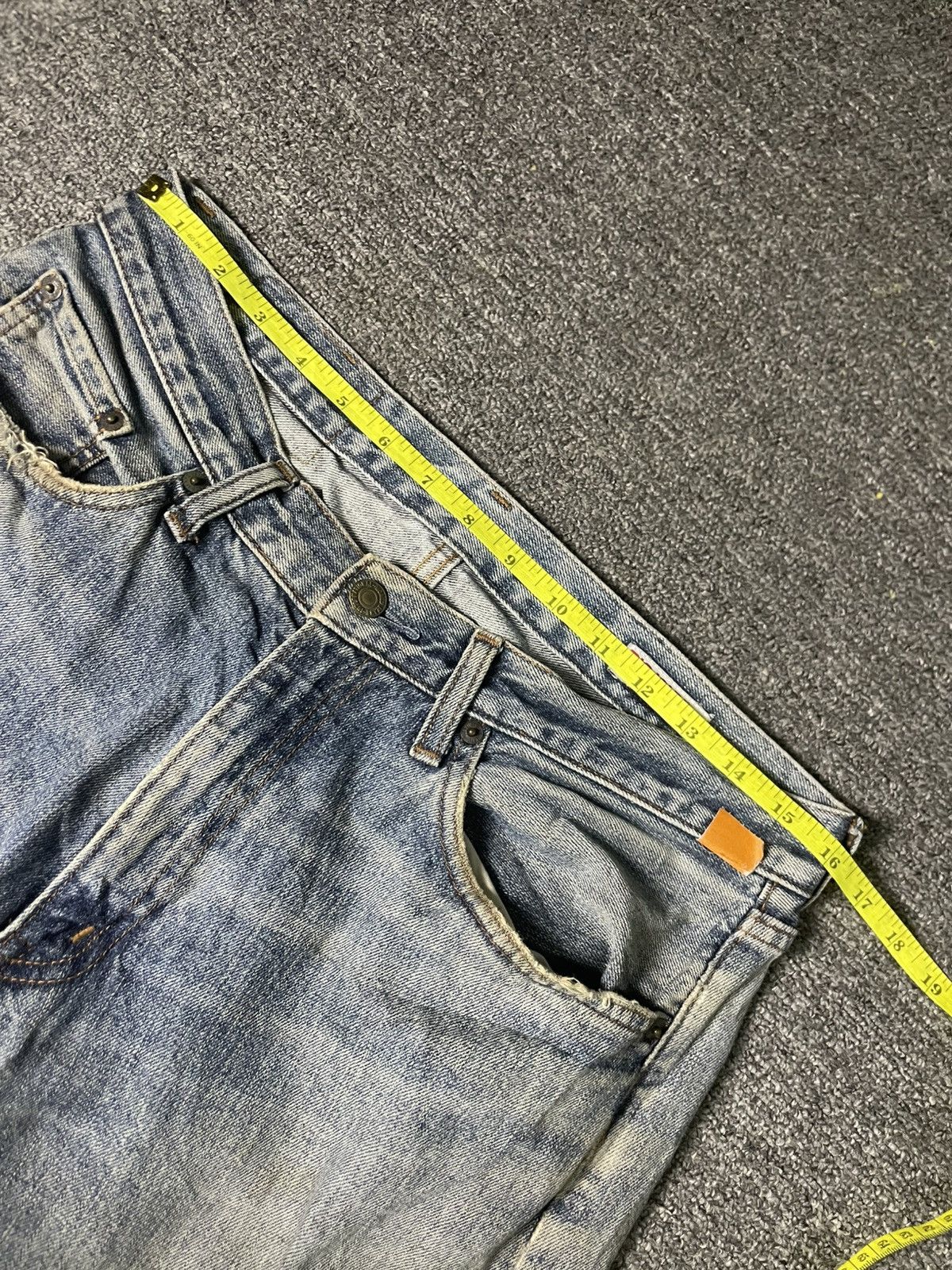 Big John × Vintage Vintage BIG JOHN Straight Cut Ripped Jeans (83) Size US 33 - 8 Thumbnail