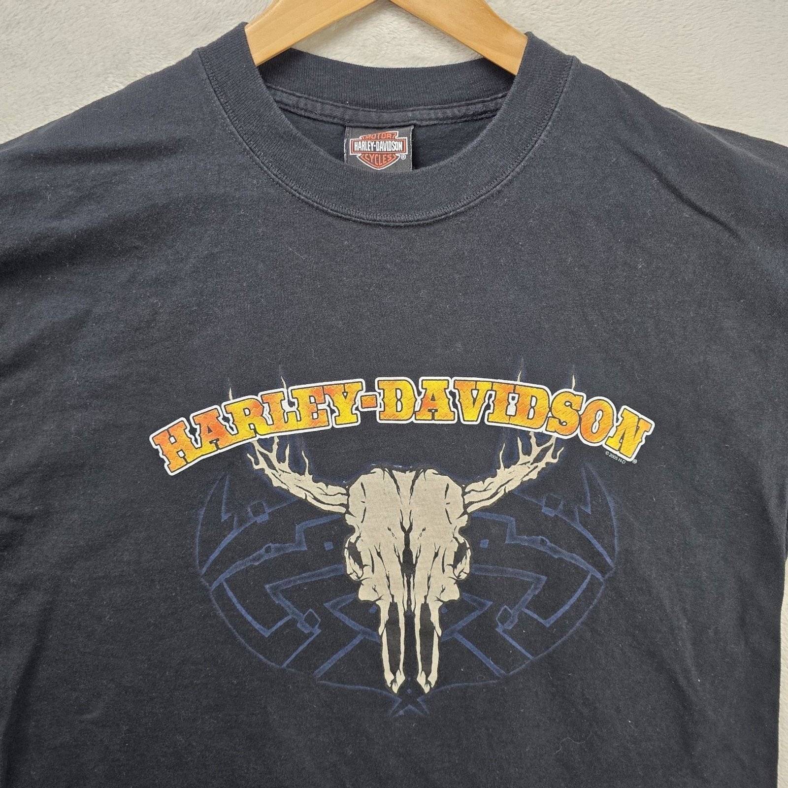 Harley Davidson Vintage Harley Davidson Shirt L Like Brothers Viterbo Italy Size US L / EU 52-54 / 3 - 2 Thumbnail