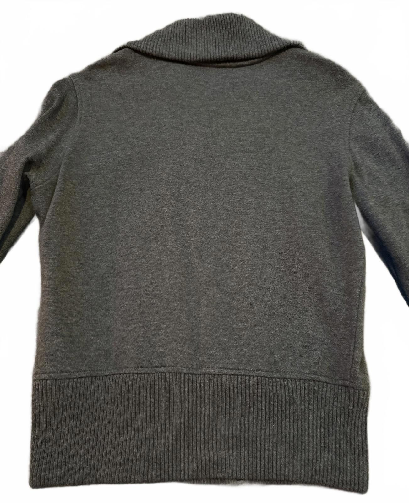 Banana Republic NWT Zip Up Sweater Jacket-Dark Gray Size S / US 4 / IT 40 - 5 Thumbnail