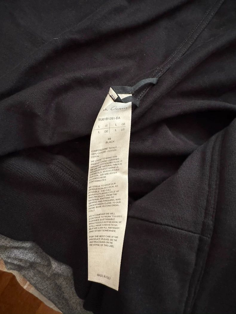Rick Owens Rick Owens Rick Owens hoodie-2507 Size US L / EU 52-54 / 3 - 4 Thumbnail