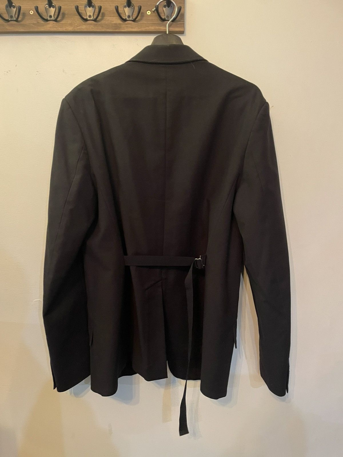 Dion Lee Dion Lee Cinch-Back Blazer in Black Size 38R - 3 Thumbnail