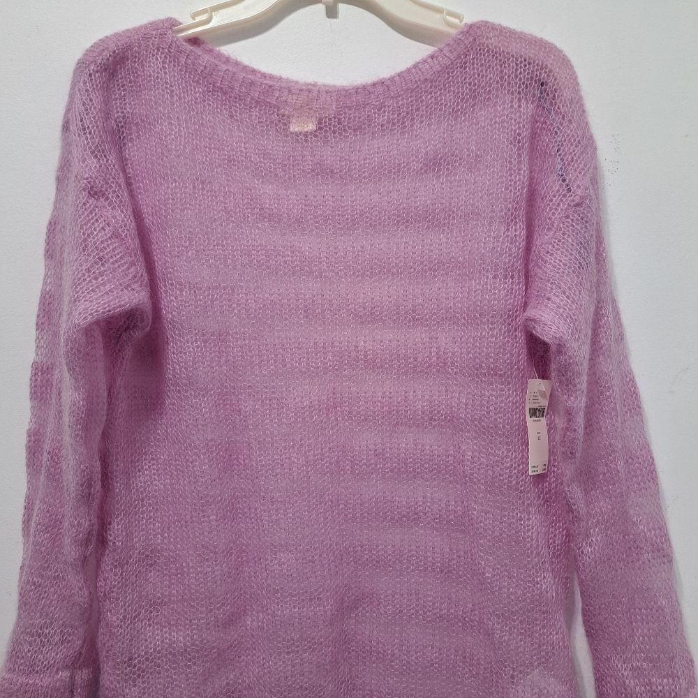 Anthropologie Anthropologie Maeve Wool Blend Sheer Lightweight Pullover Oversized Sweater XS Size XS / US 0-2 / IT 36-38 - 13 Thumbnail