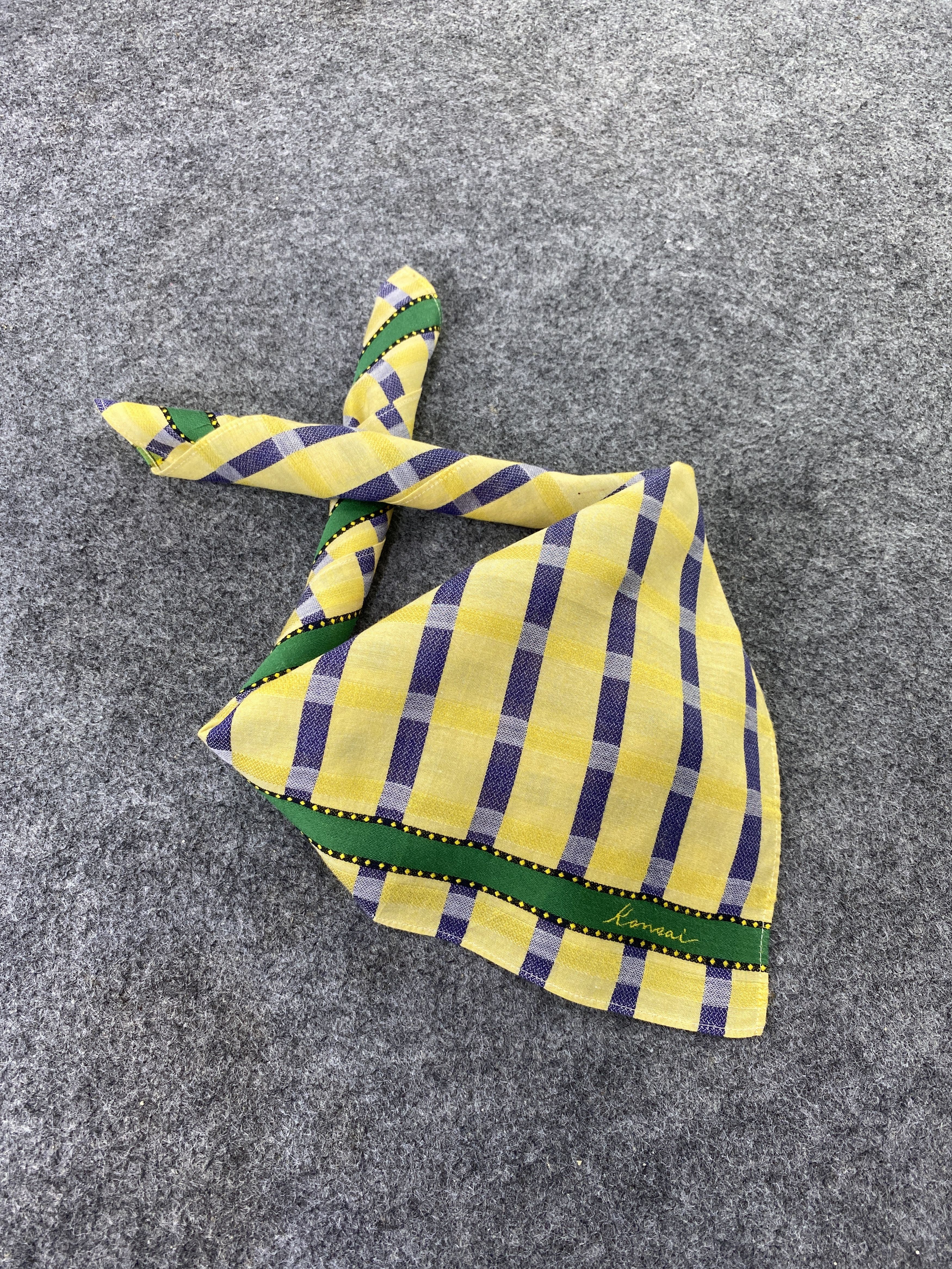 Japanese Brand Kansai Yamamoto Handkerchief / Bandana / Neckerchief-B299 Size ONE SIZE - 1 Thumbnail