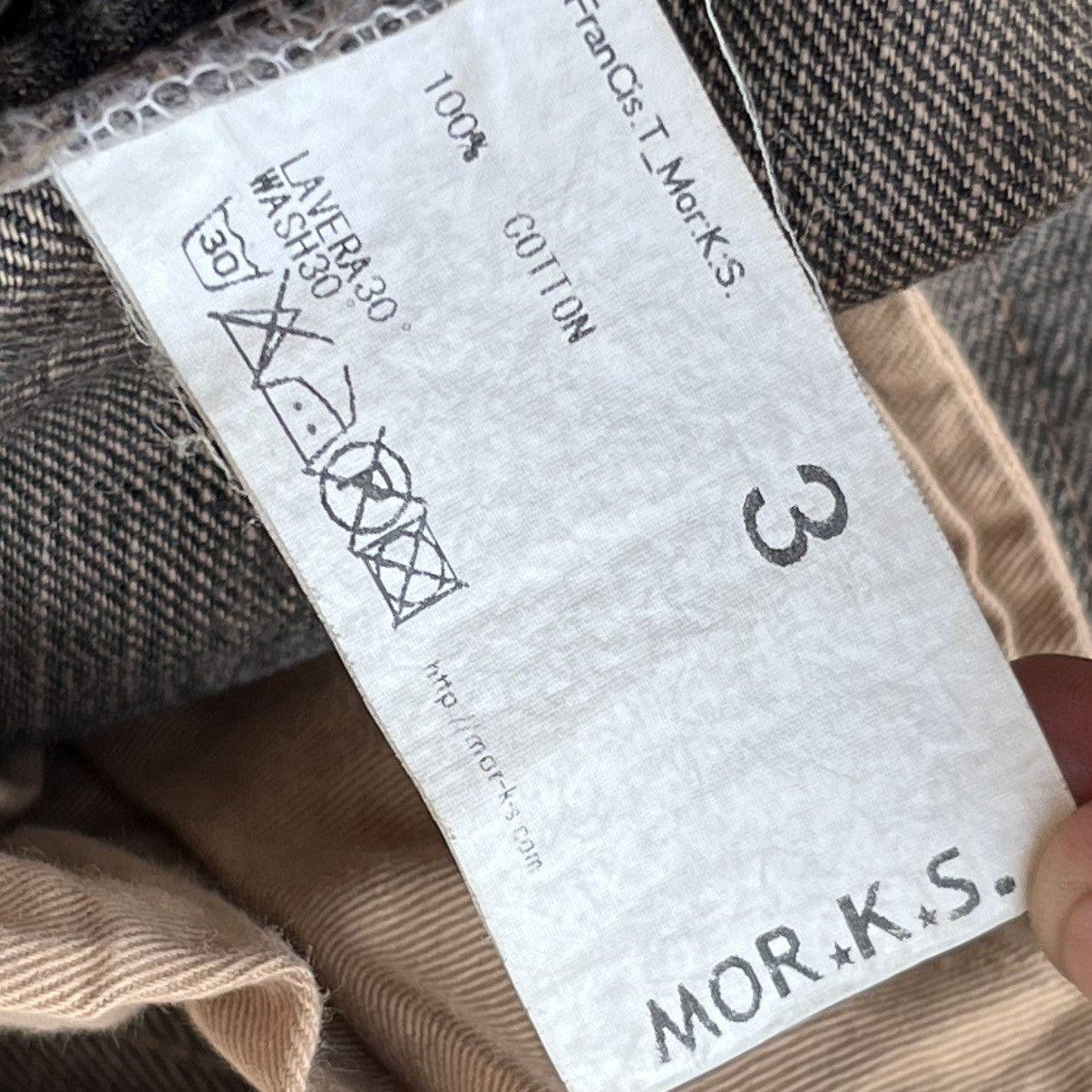 FranCisT MOR.K.S FranCisT _MOR,K.S JAPANESE BRAND PATCH WORK DISTRESSED DENIM Size US 32 / EU 48 - 9 Thumbnail