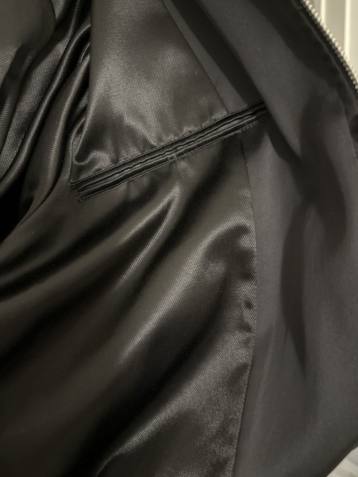 Saint Laurent Paris “SWEET DREAMS” Satin Bomber Jacket - Sz 48 Size US M / EU 48-50 / 2 - 14 Thumbnail